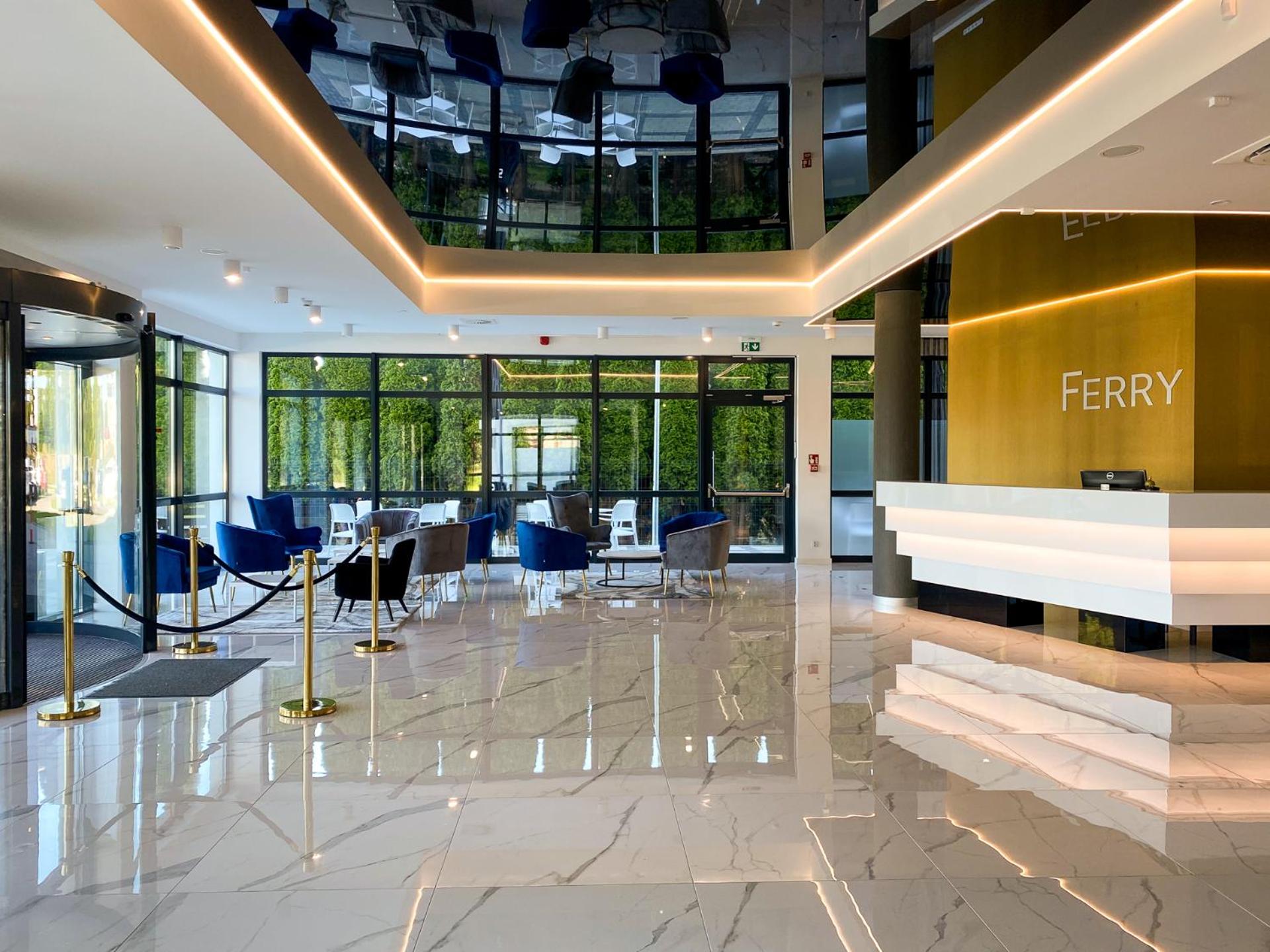 hotel reception