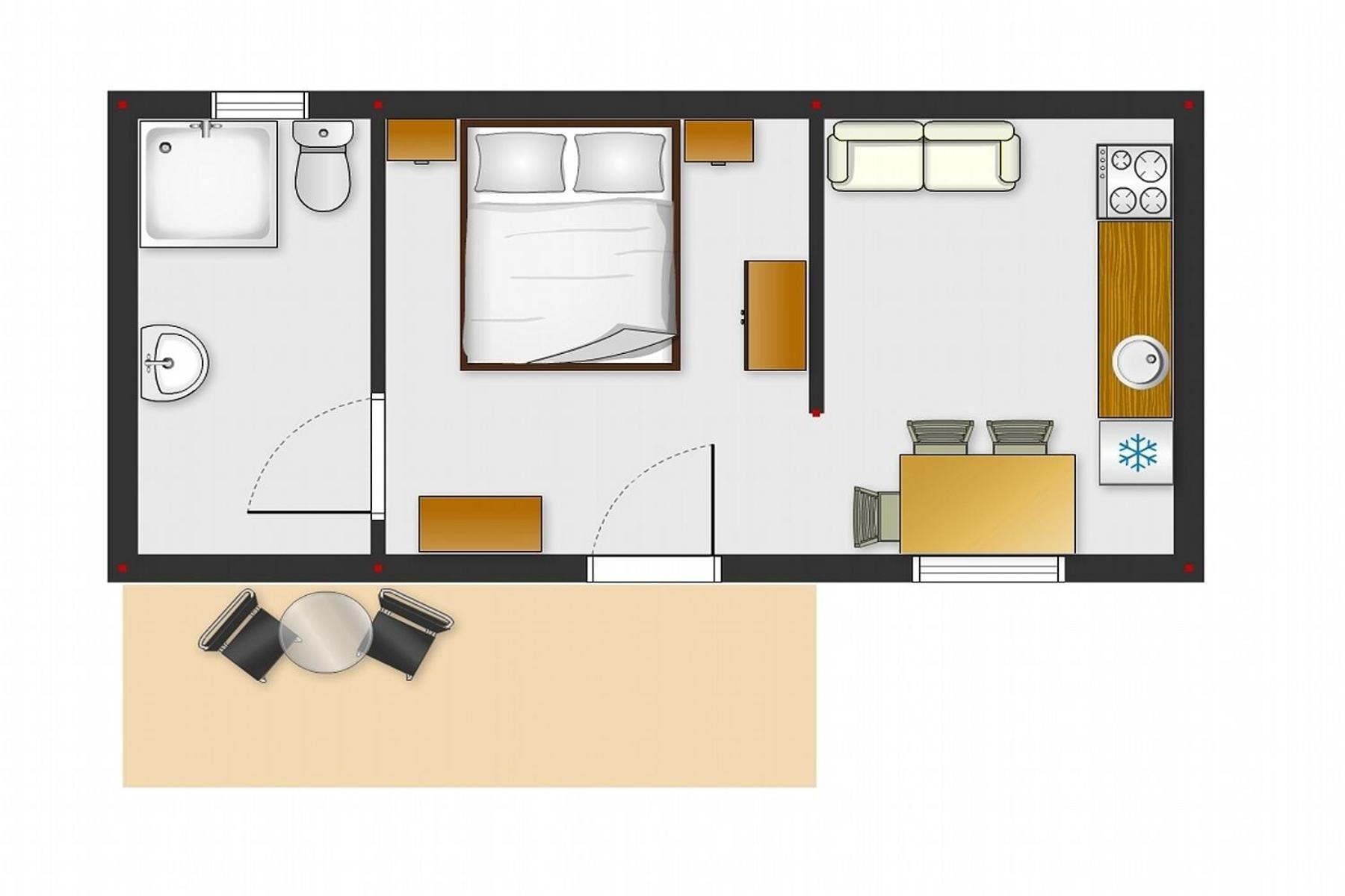 Apartmány Tamír view 2