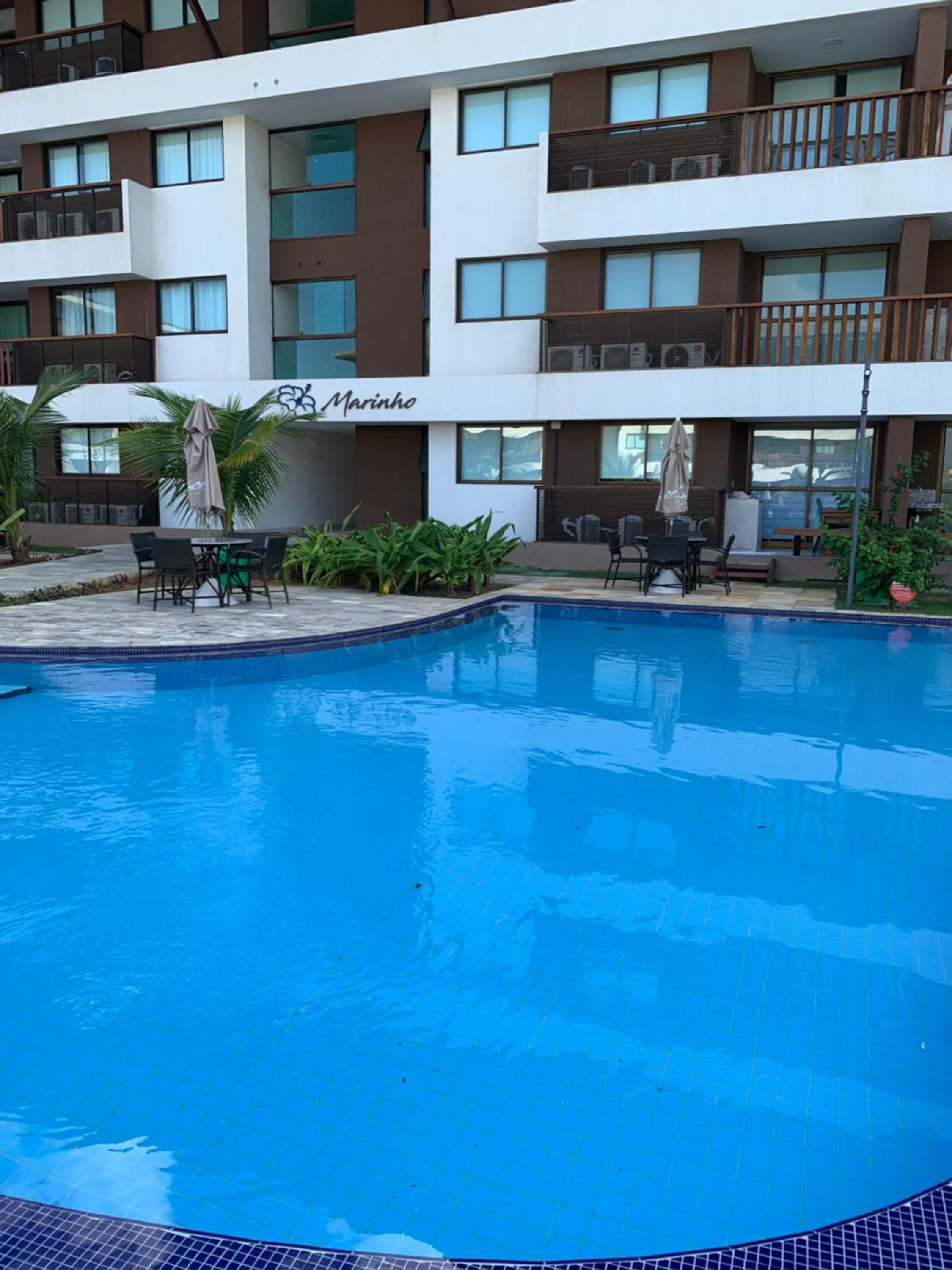 Flat Super Luxo Térreo Frente Piscinas