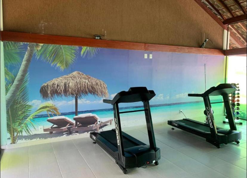 Flat Super Luxo Térreo Frente Piscinas