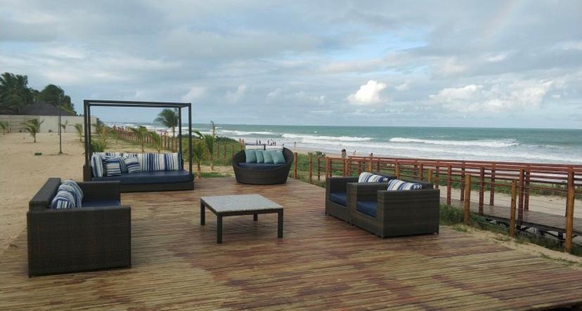 Flat Super Luxo Térreo Frente Piscinas