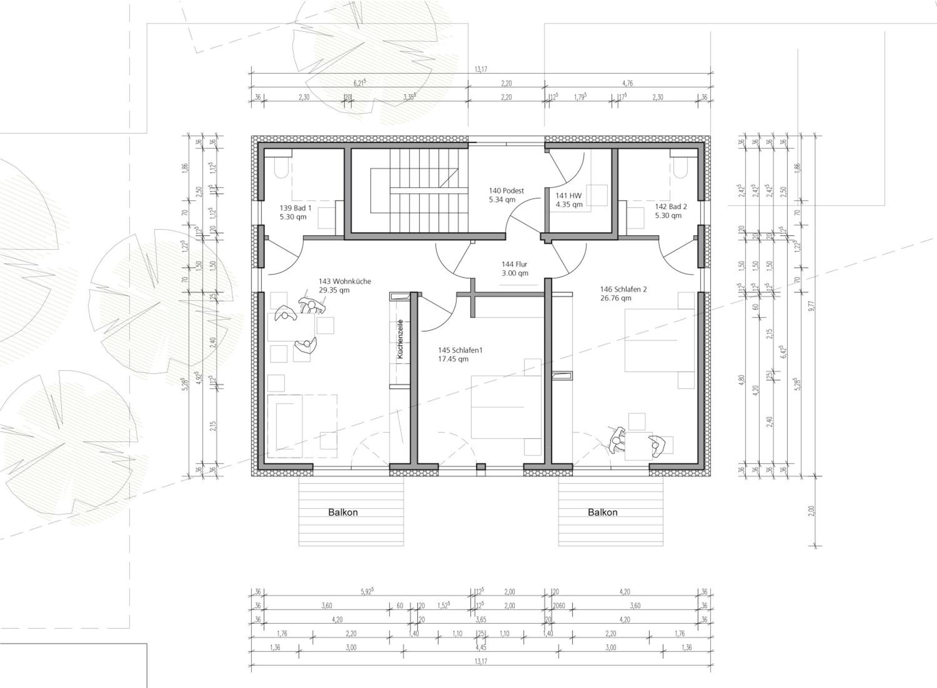 Sonnenscheinhaus Wohnung 1 view 2