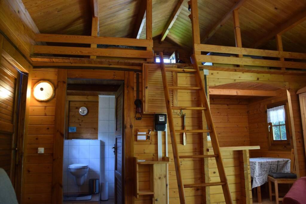 Gemütliches Blockhaus, Waldblick, Nähe BER/SXF