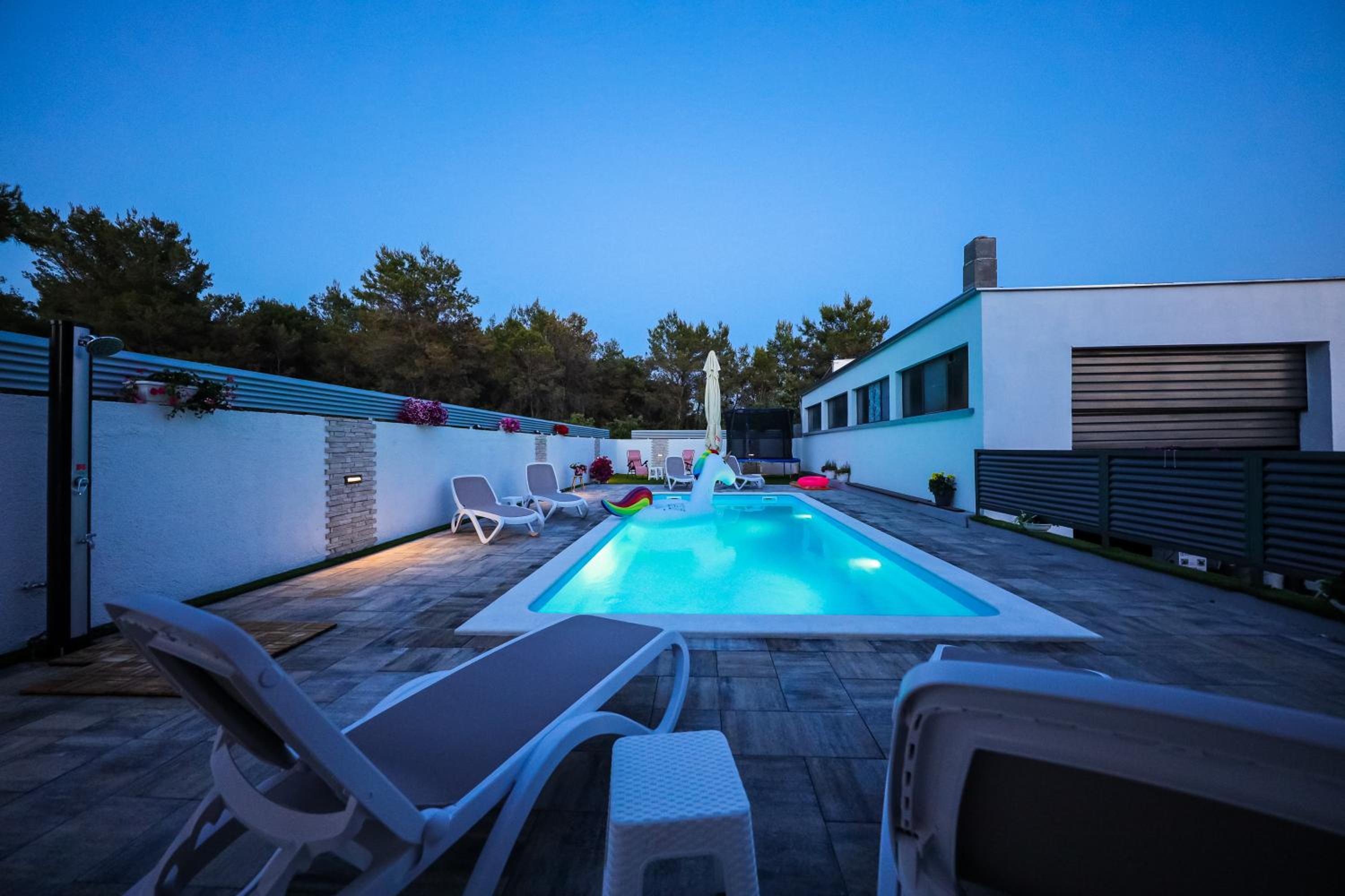 ANAI Serenity apartment , private heated pool and Hot Tub view 5