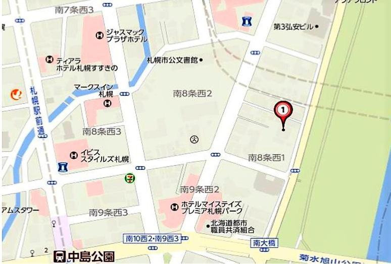 サービスアパ―トメントSAPPORO中島公園1LDK802 view 5