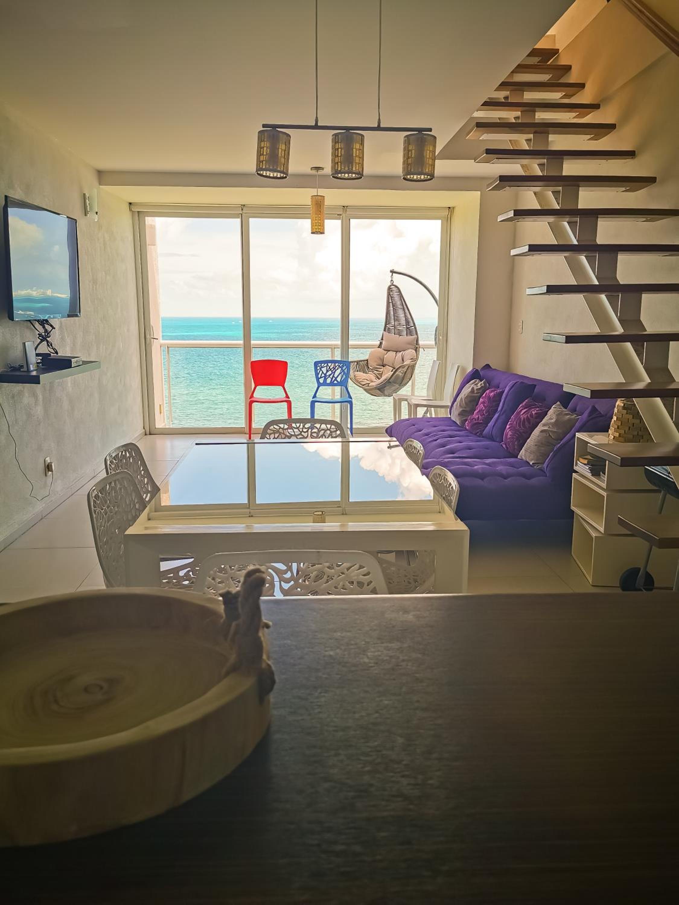 Pent House amazing View beachfront CANCUN