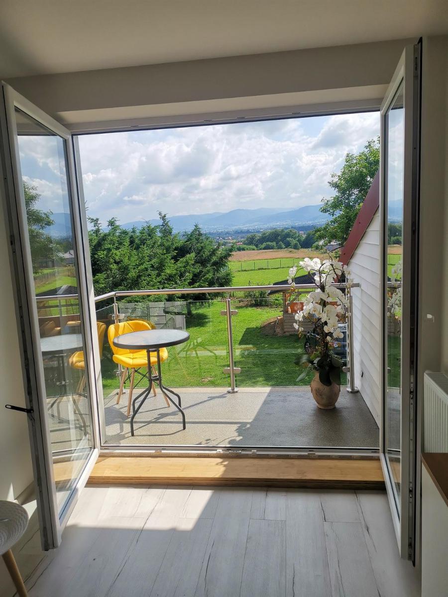 Apartament Słoneczna Dolina Magurki bania ruska balia ogrodowa Szczyrk-Wilkowice view 5