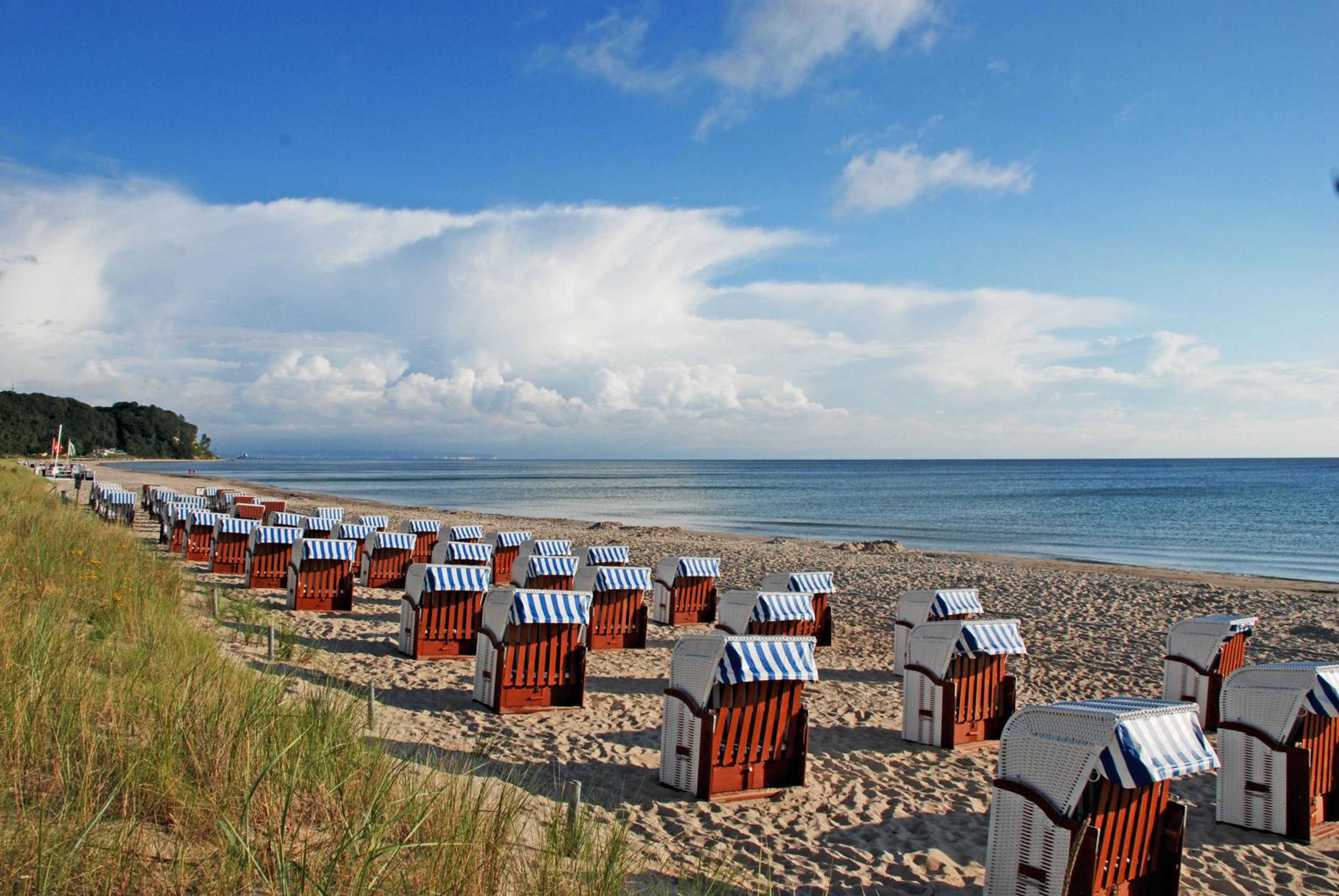 Ferienhaus zum Boddenstrand mit Ka view 5