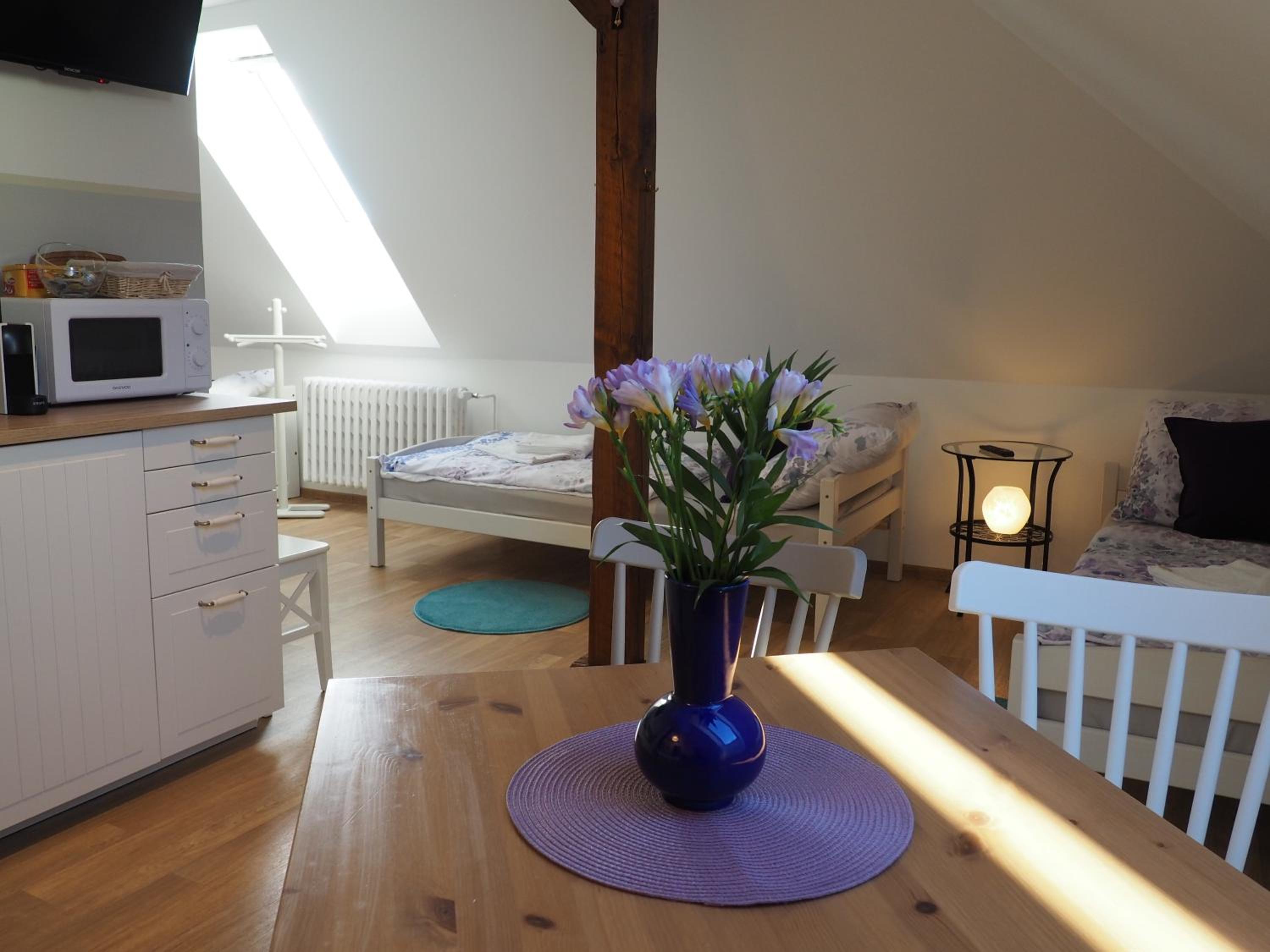 Apartmány U Václava - 7 minut od letiště Václava Havla - parkování zdarma