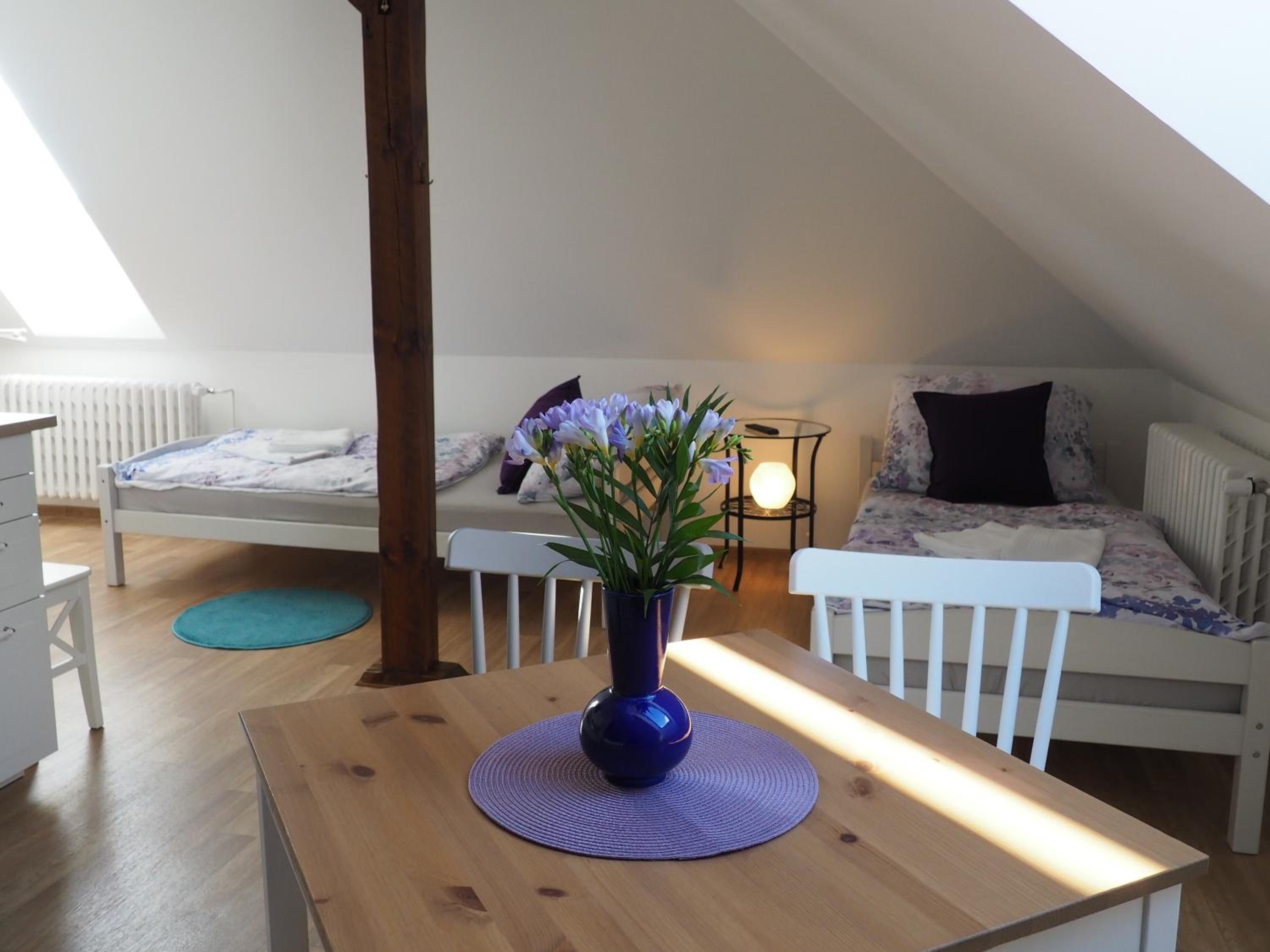 Apartmány U Václava - 7 minut od letiště Václava Havla - parkování zdarma