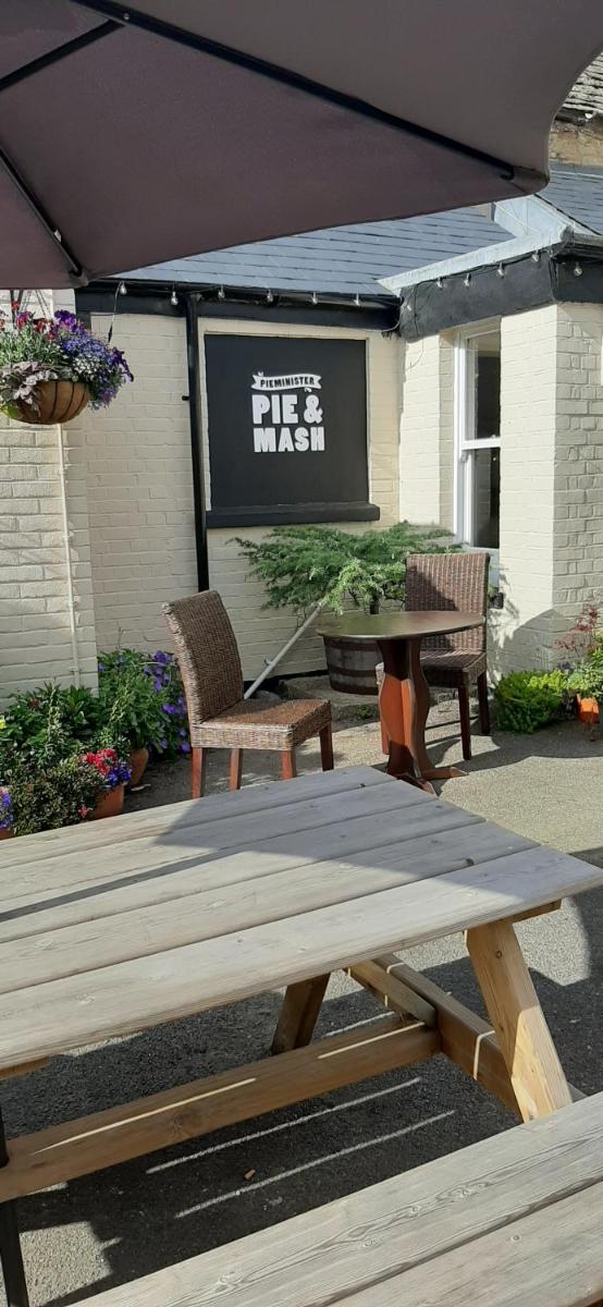 outdoor BBQ area