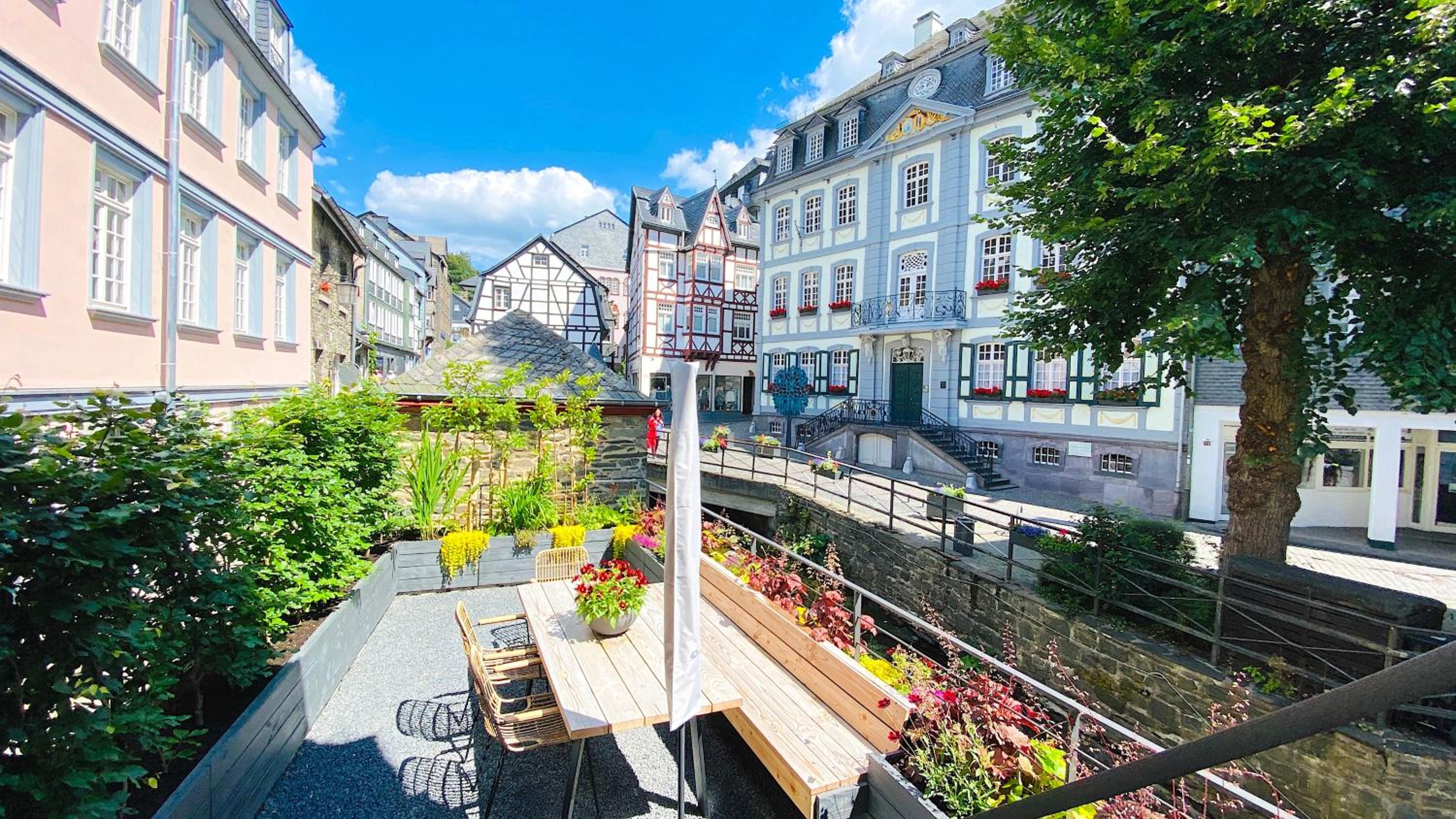 Monschau-Auszeit: Historisch wohnen direkt am Bach