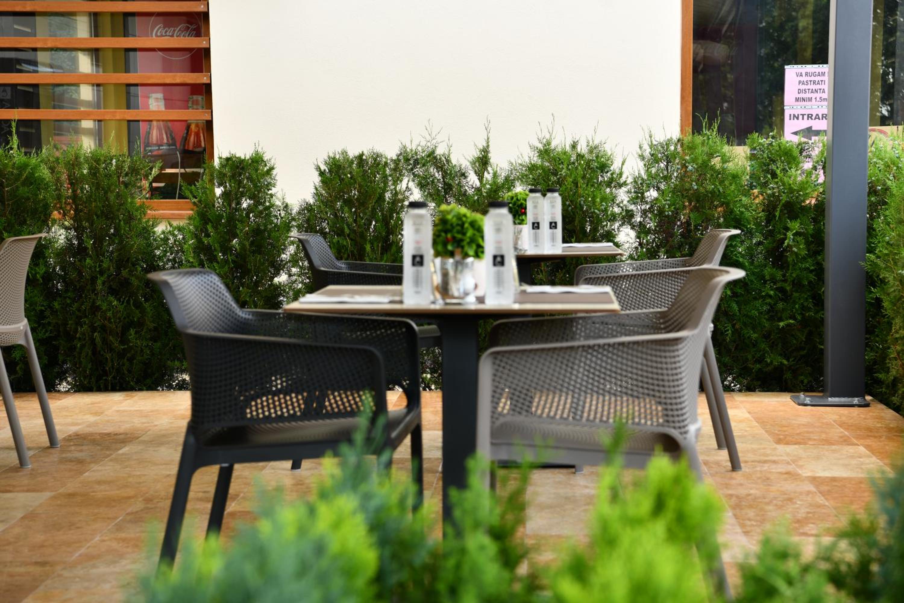 outdoor BBQ area