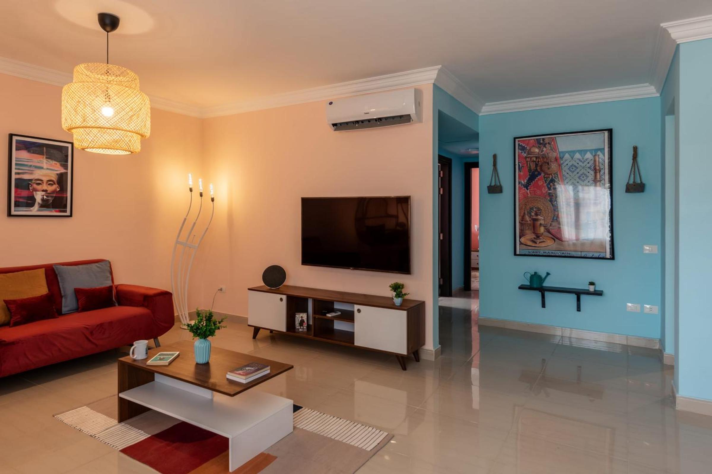 The 2BDR Compelling Condo 5 min to CAI Airport