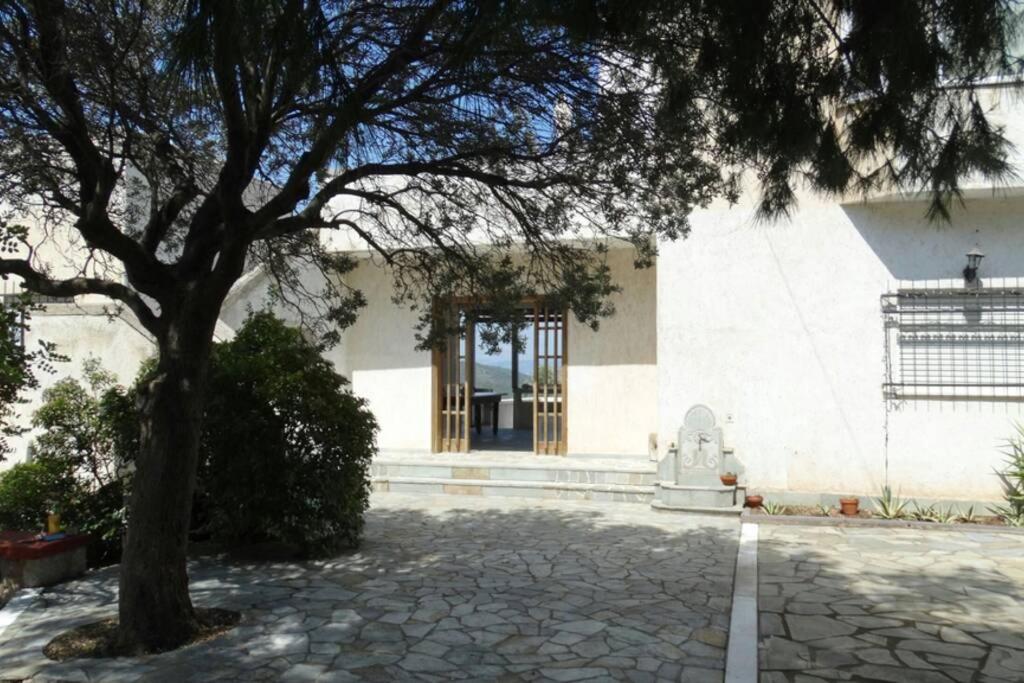 Secluded house with great view and private beach view 4