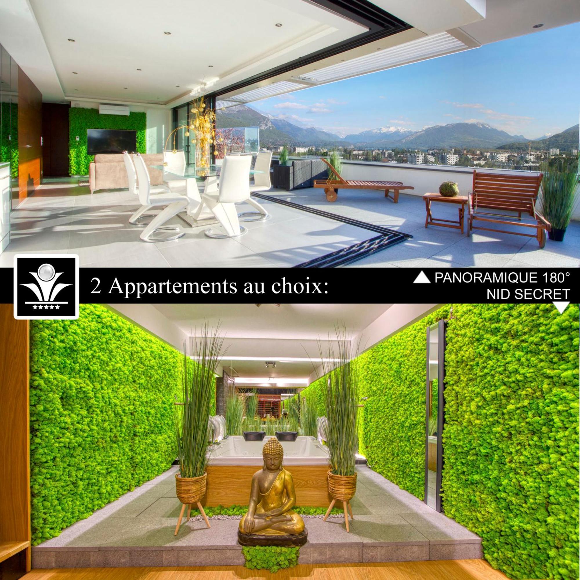 Hotel Panoramique 180 lac et montagne et Nid Secret spa romantique - Image 1