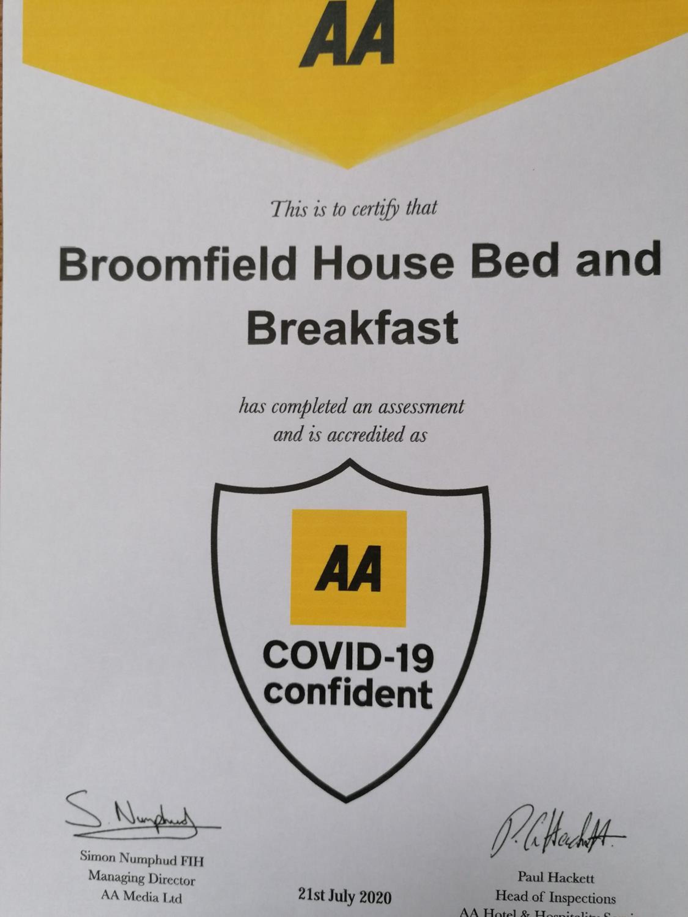 Broomfield House Bed and Breakfast view 5
