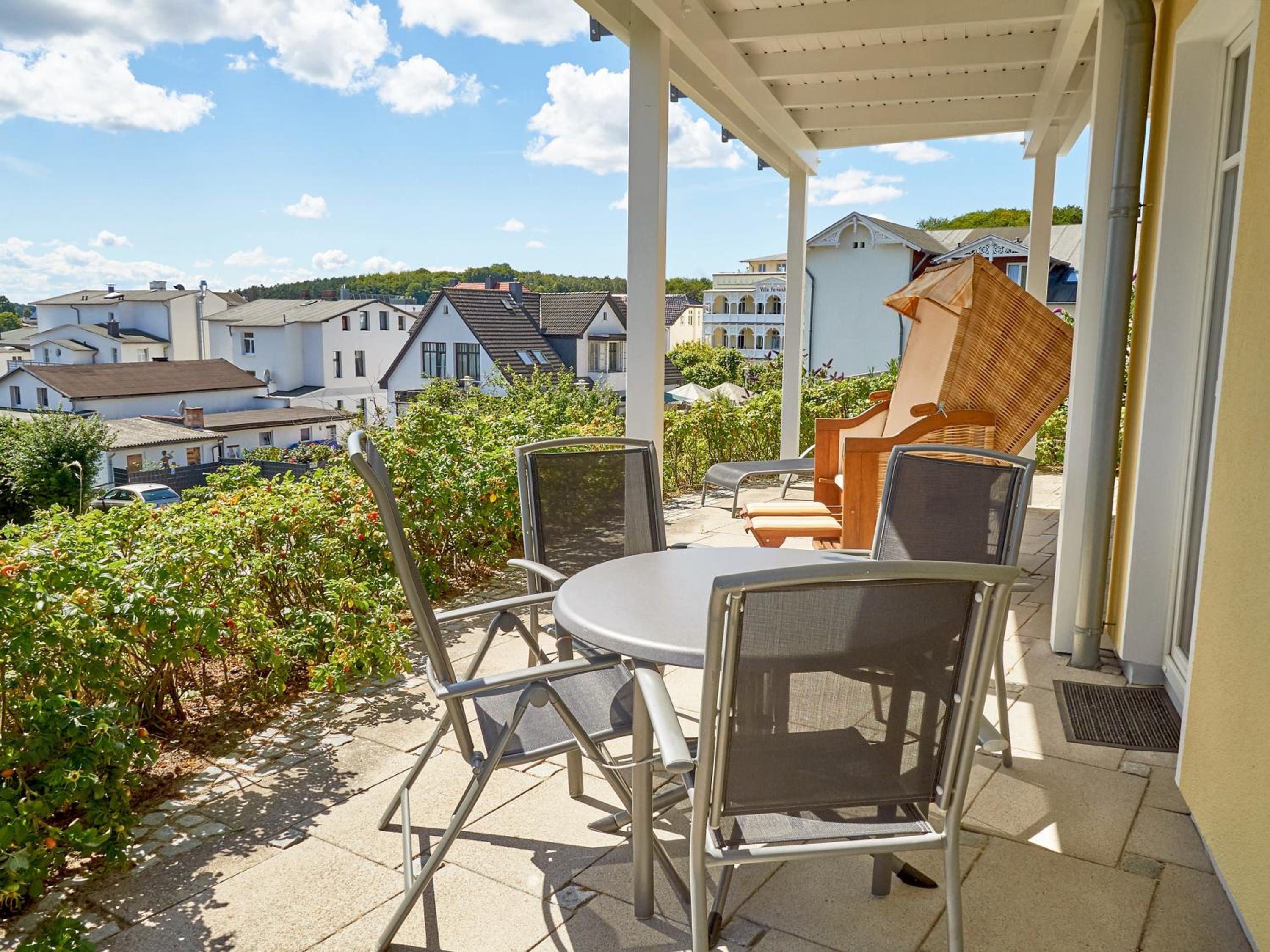 Villa Sommerwind - WG 02 mit Terrasse, Kamin und Sauna