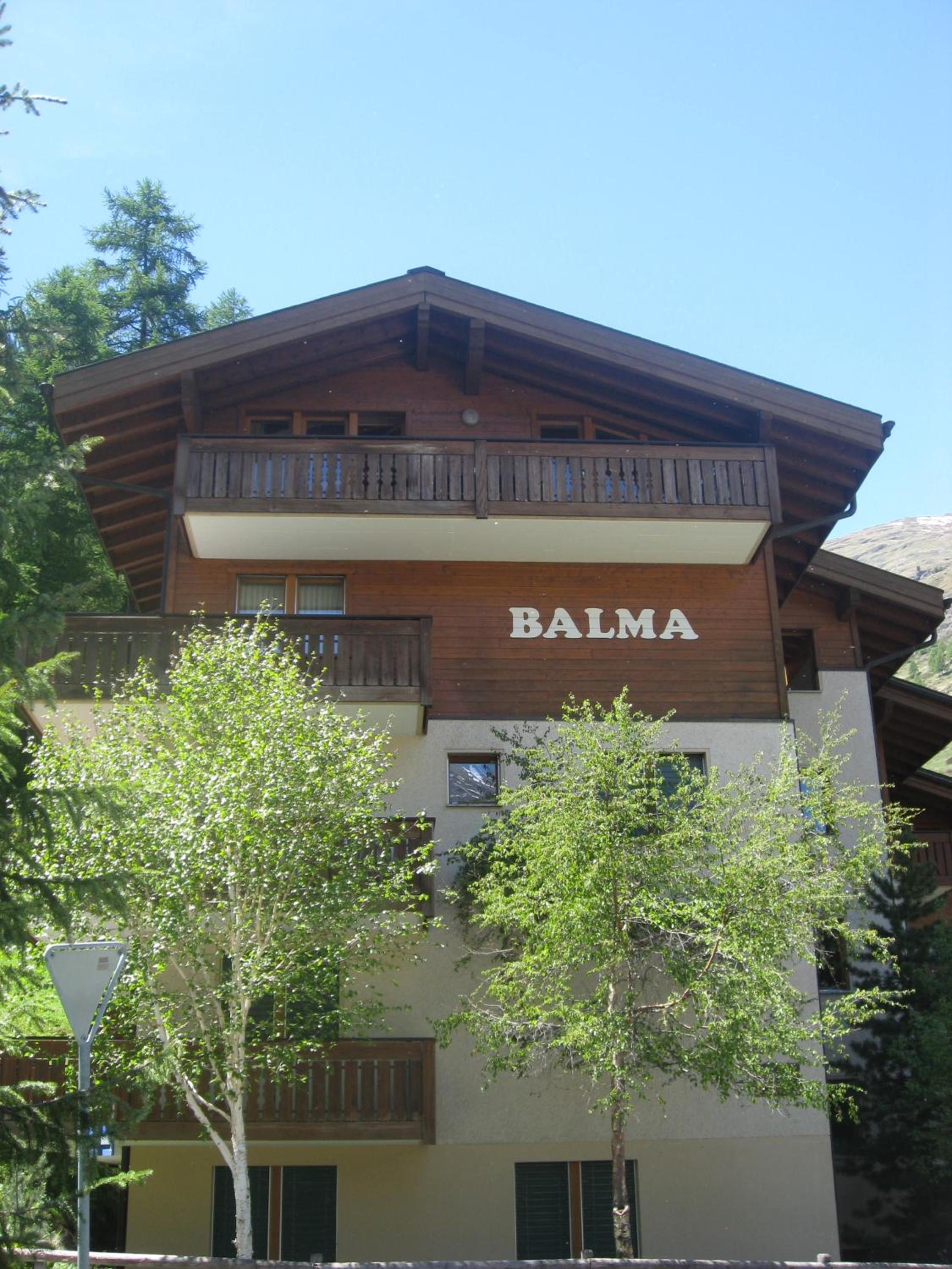 Dachwohnung Balma-great overview of Zermatt