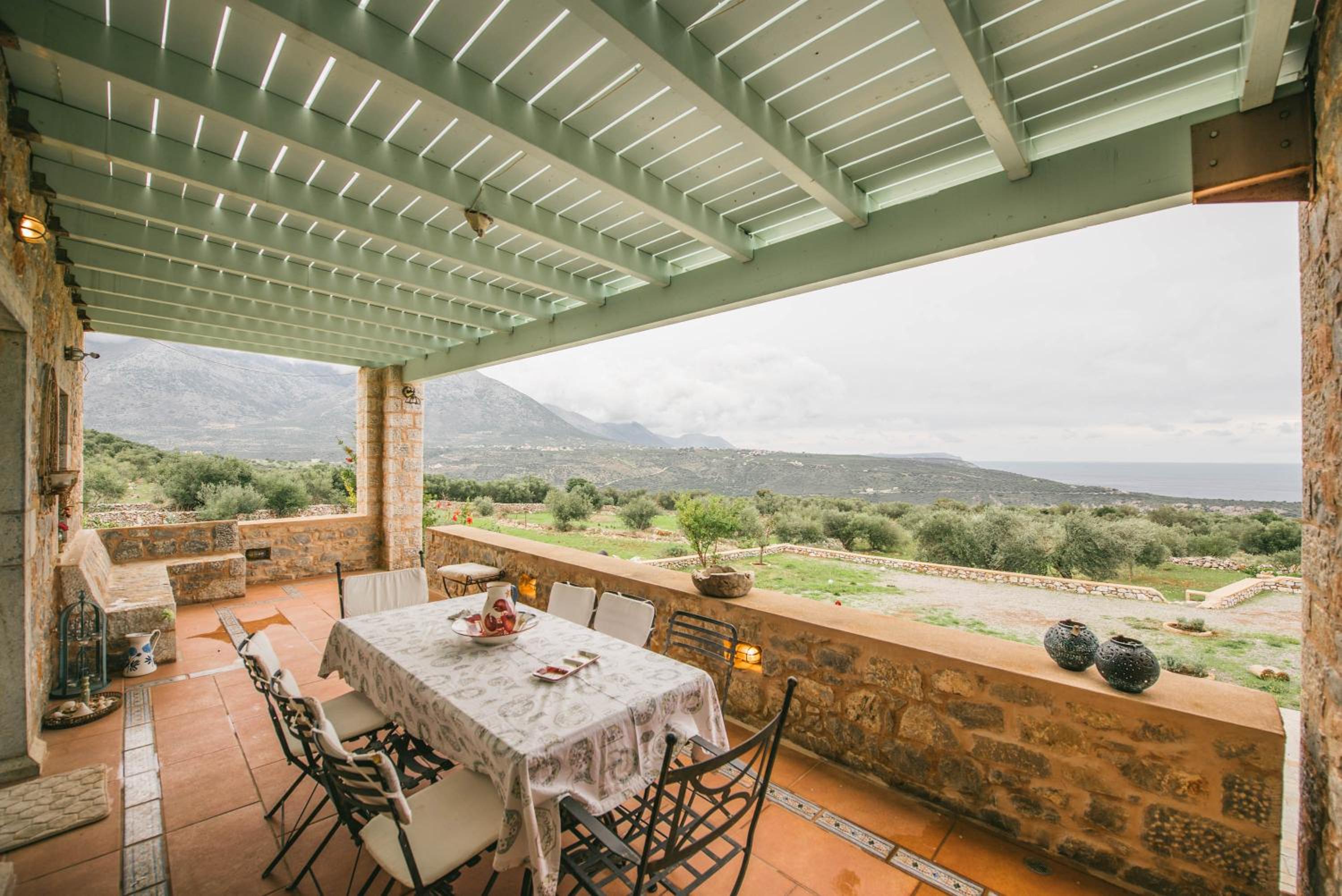 Villa Dimitra - Mani , traditional archontiko view 2