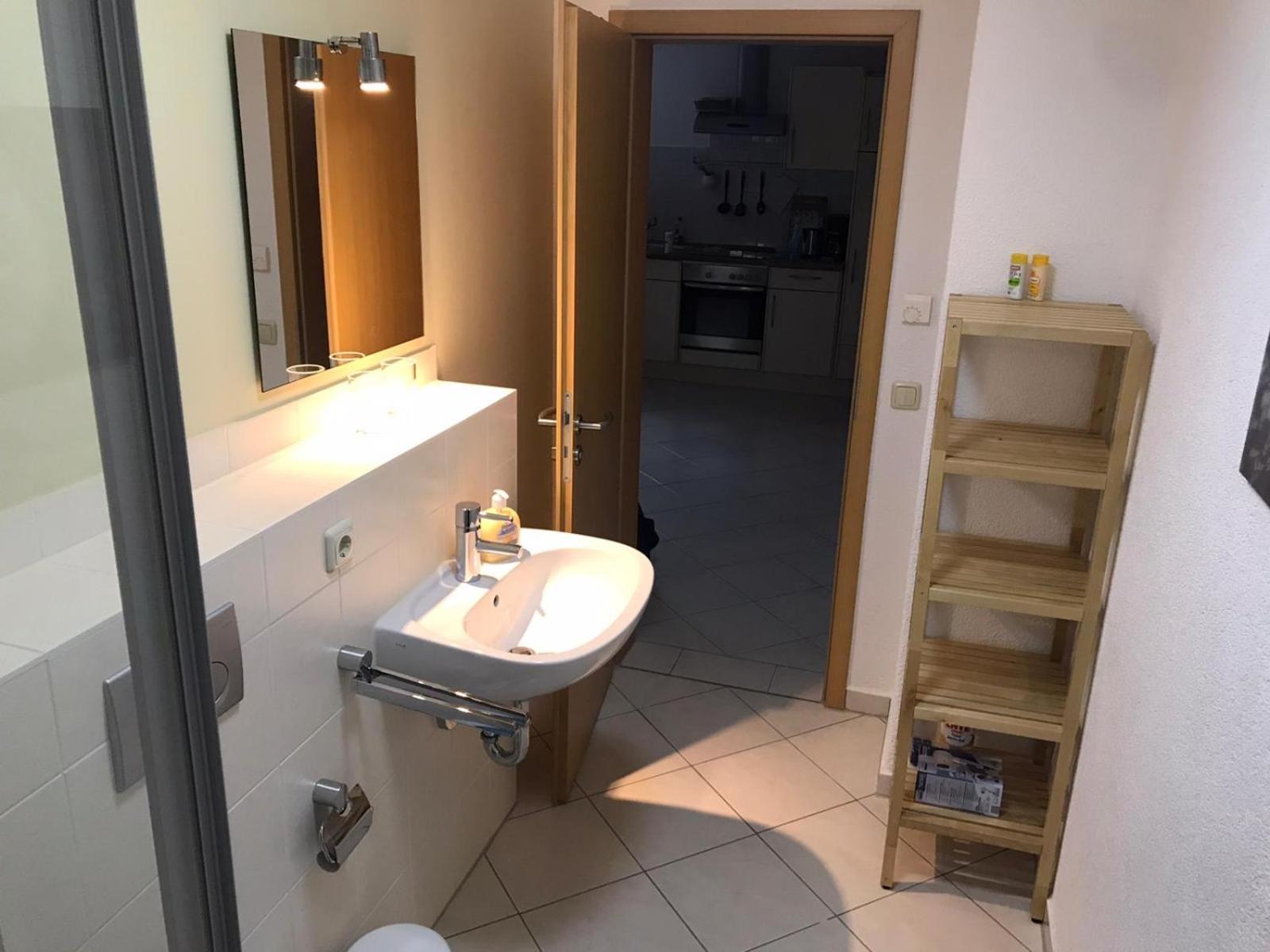 Ferienwohnung Pappelwiese en Weimar — bathroom