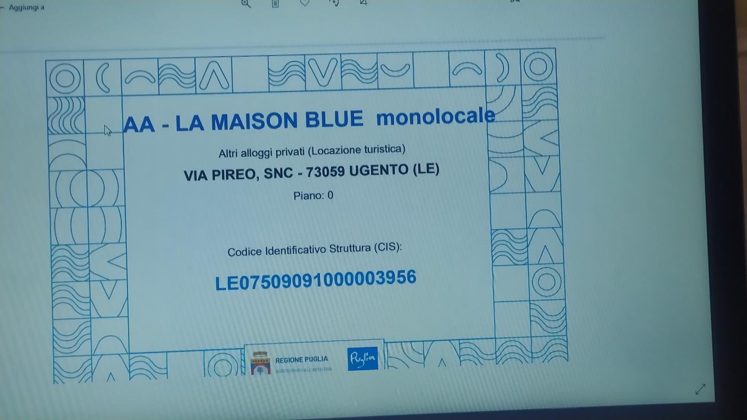 La Maison Blue a 100 mt dal mare - holiday2pet,com -