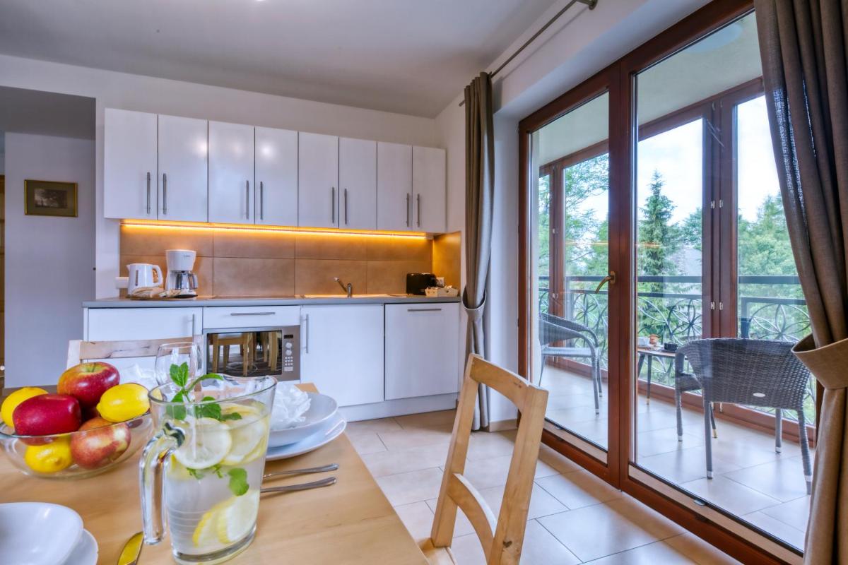 Szafir Apartamenty Mozaika centrum piec kominkowy