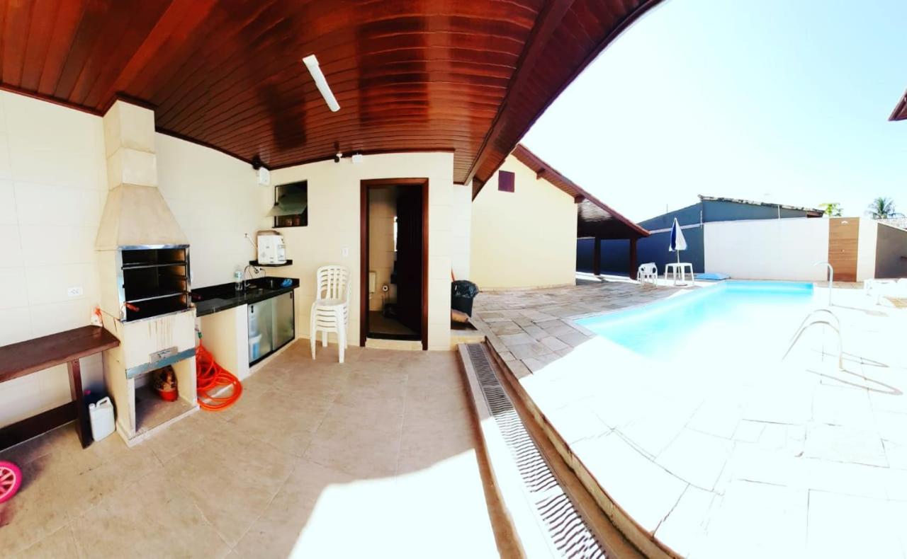 outdoor BBQ area