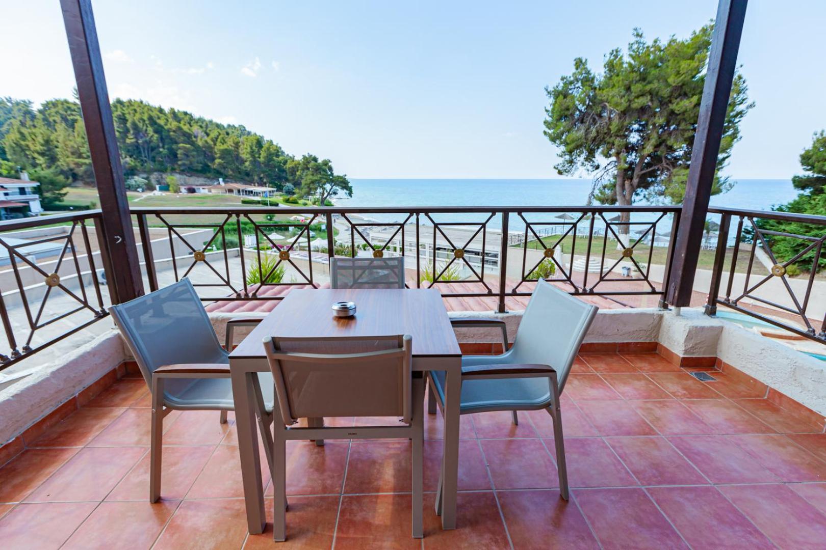 outdoor BBQ area