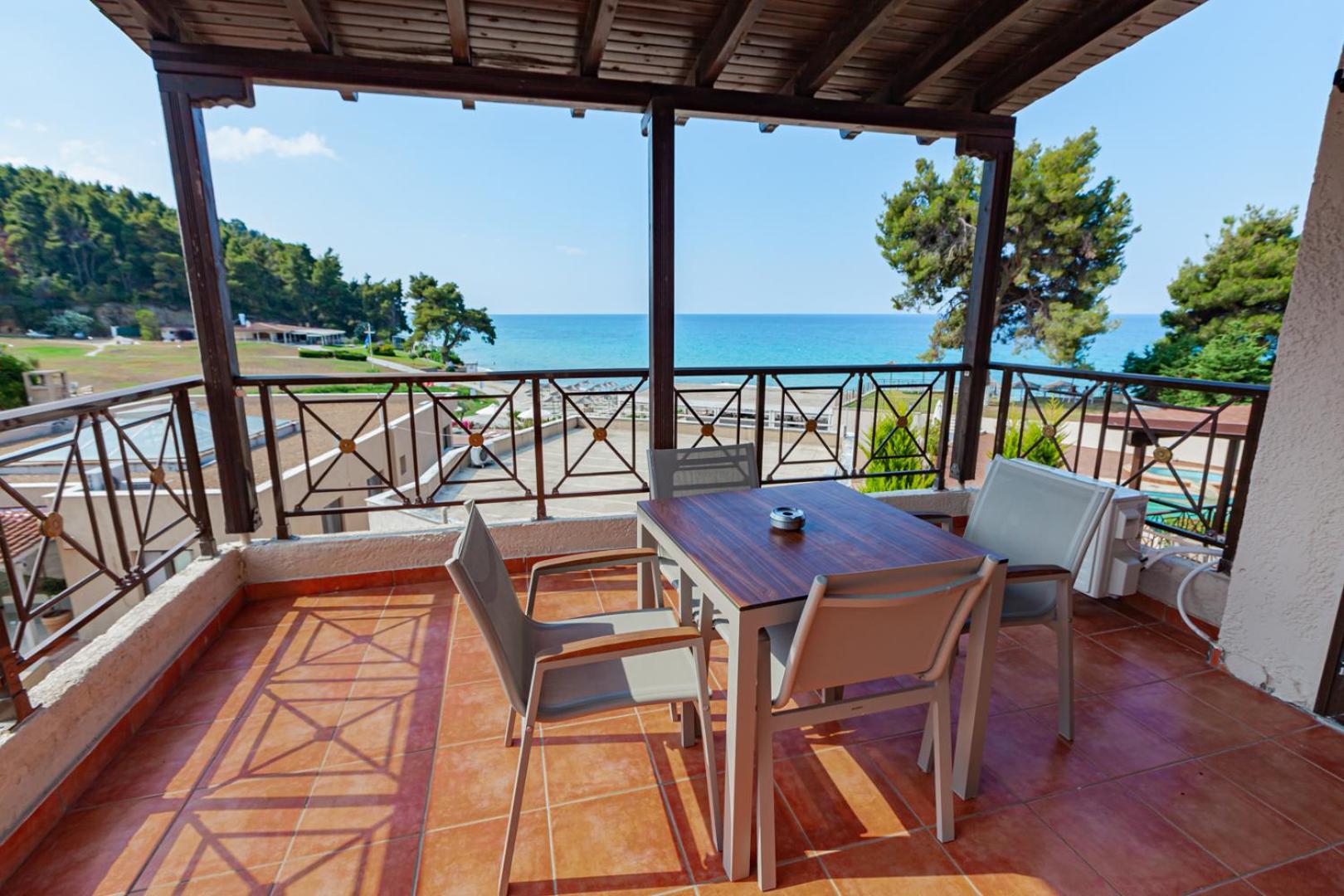 outdoor BBQ area