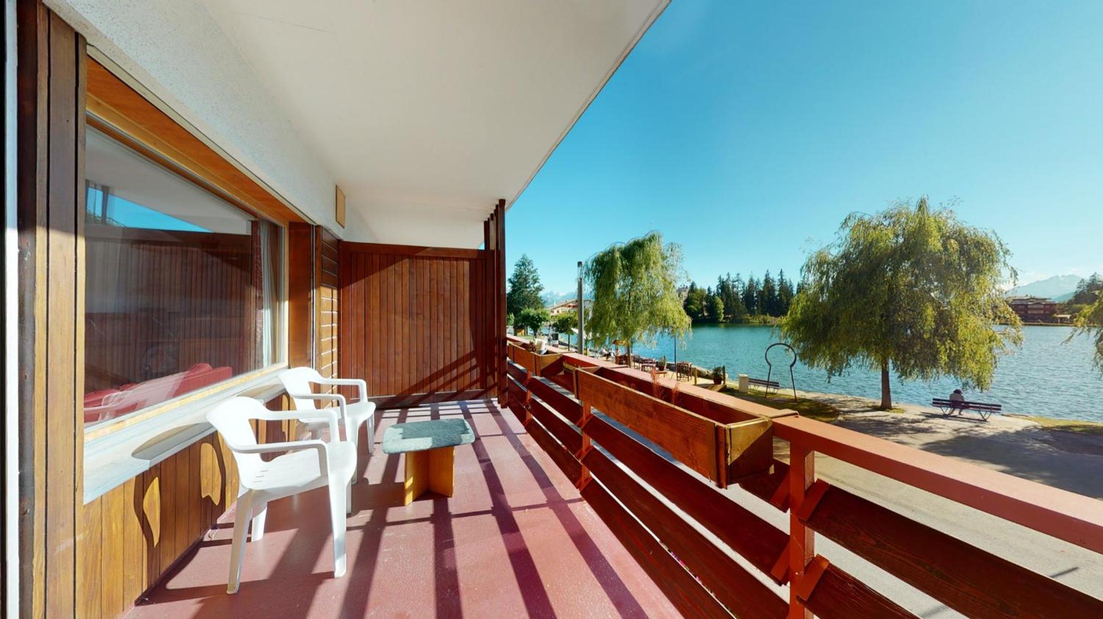 Beautiful apartment in the center of Crans-Montana with a large balcony