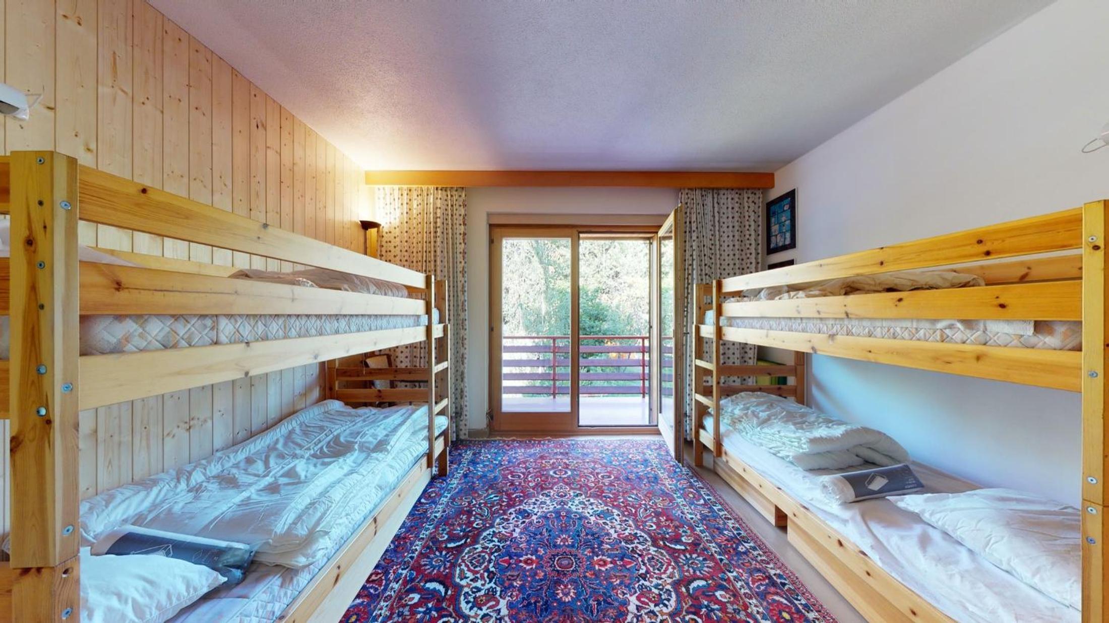 Beautiful apartment in the center of Crans-Montana with a large balcony