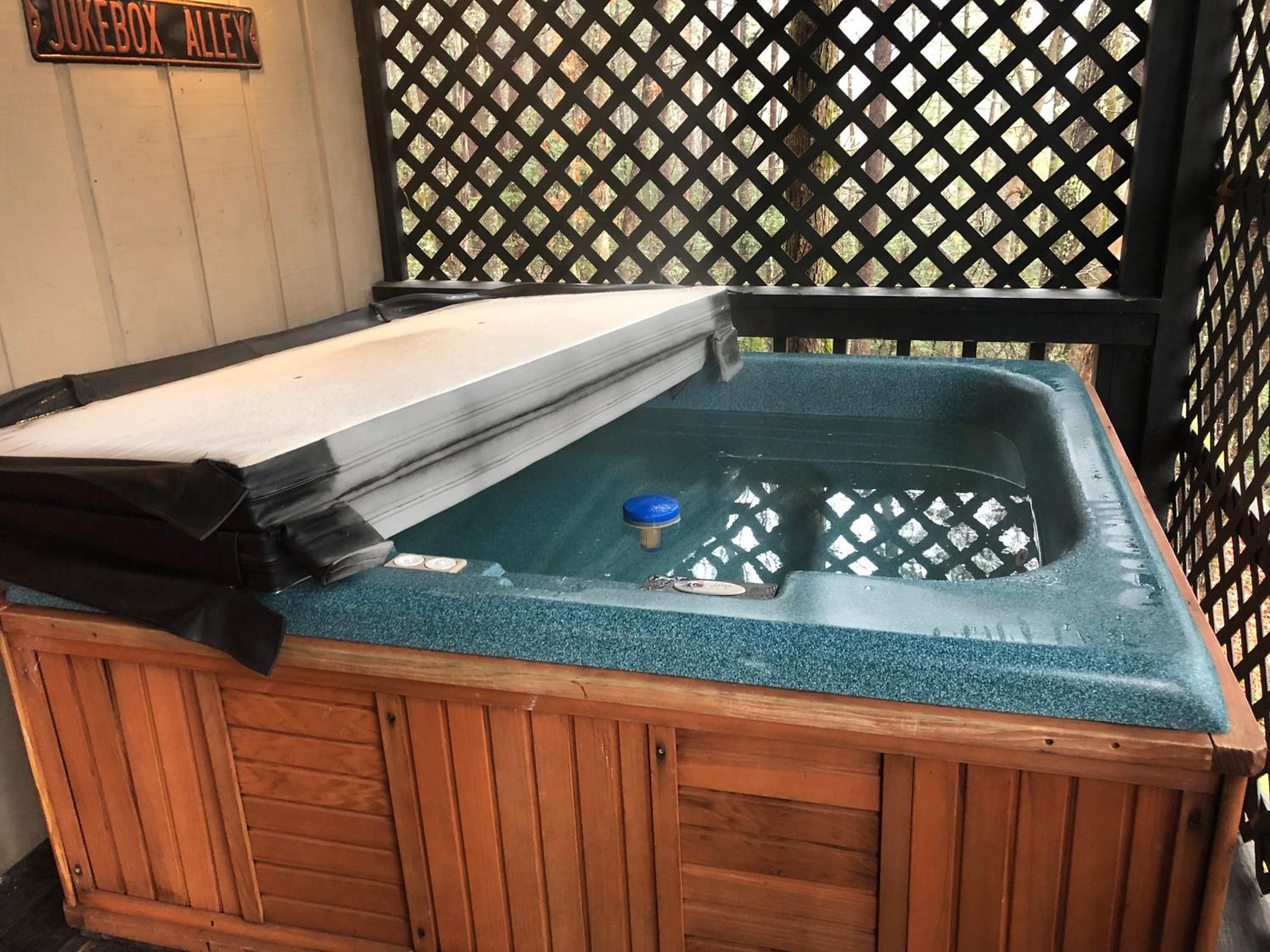 Mountain-top Cabin Get-away with Hot tub and a View view 2
