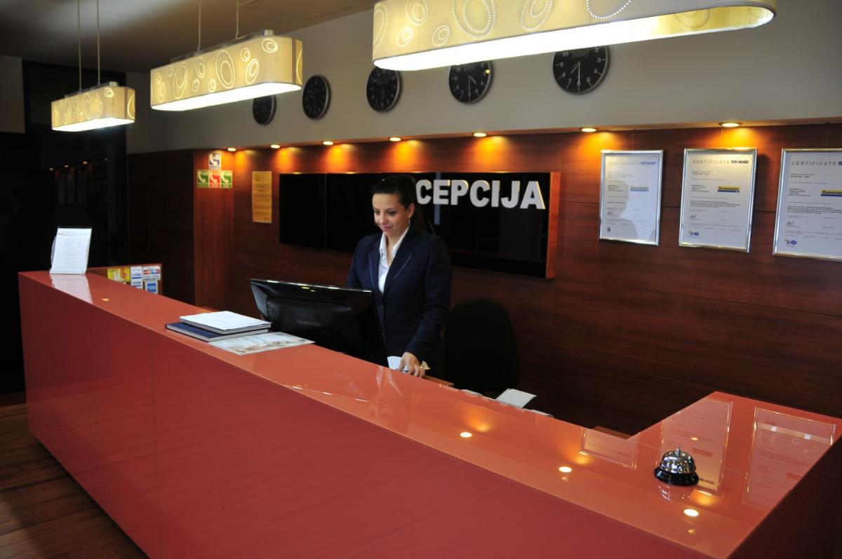 hotel reception