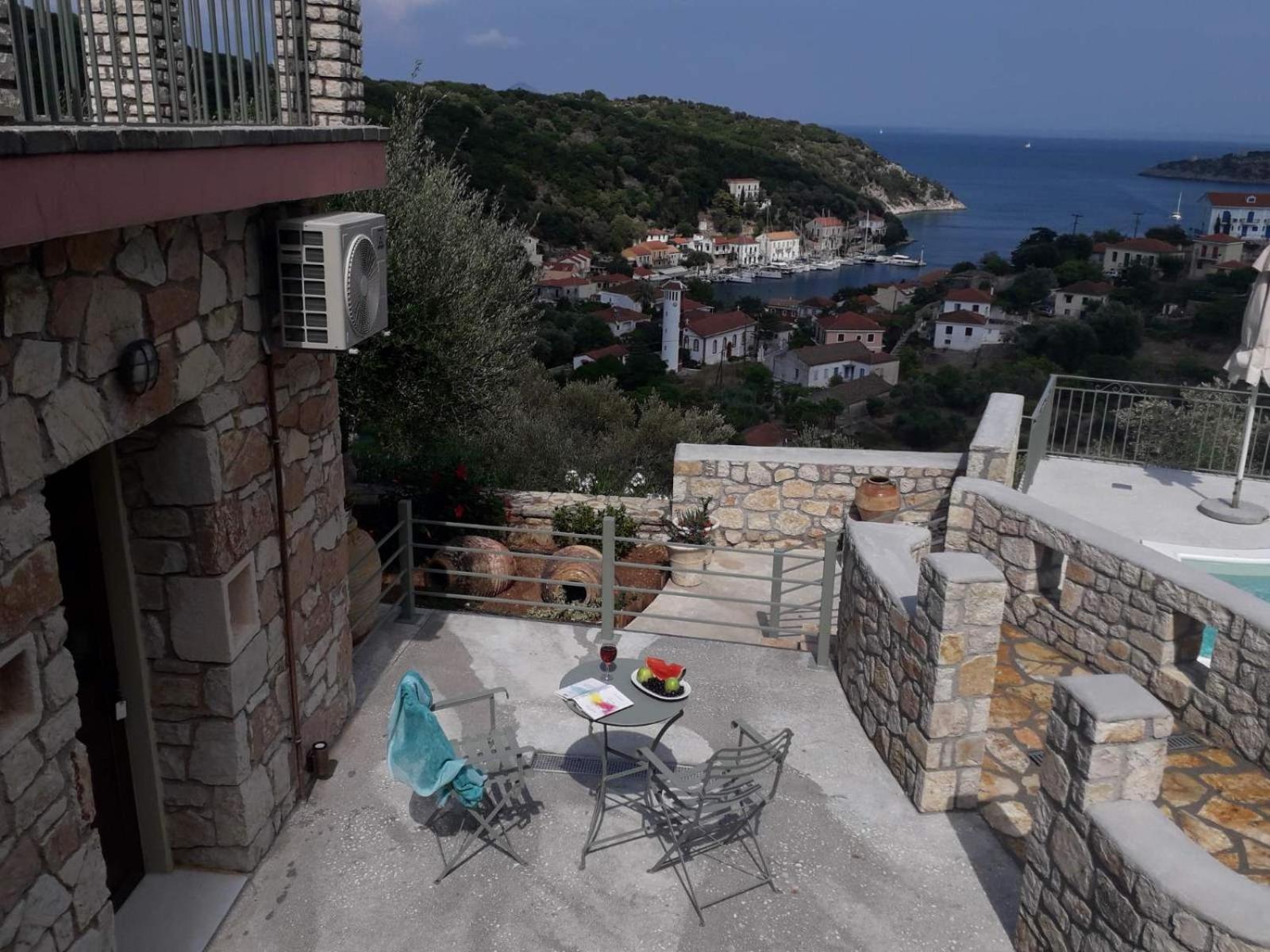 outdoor BBQ area