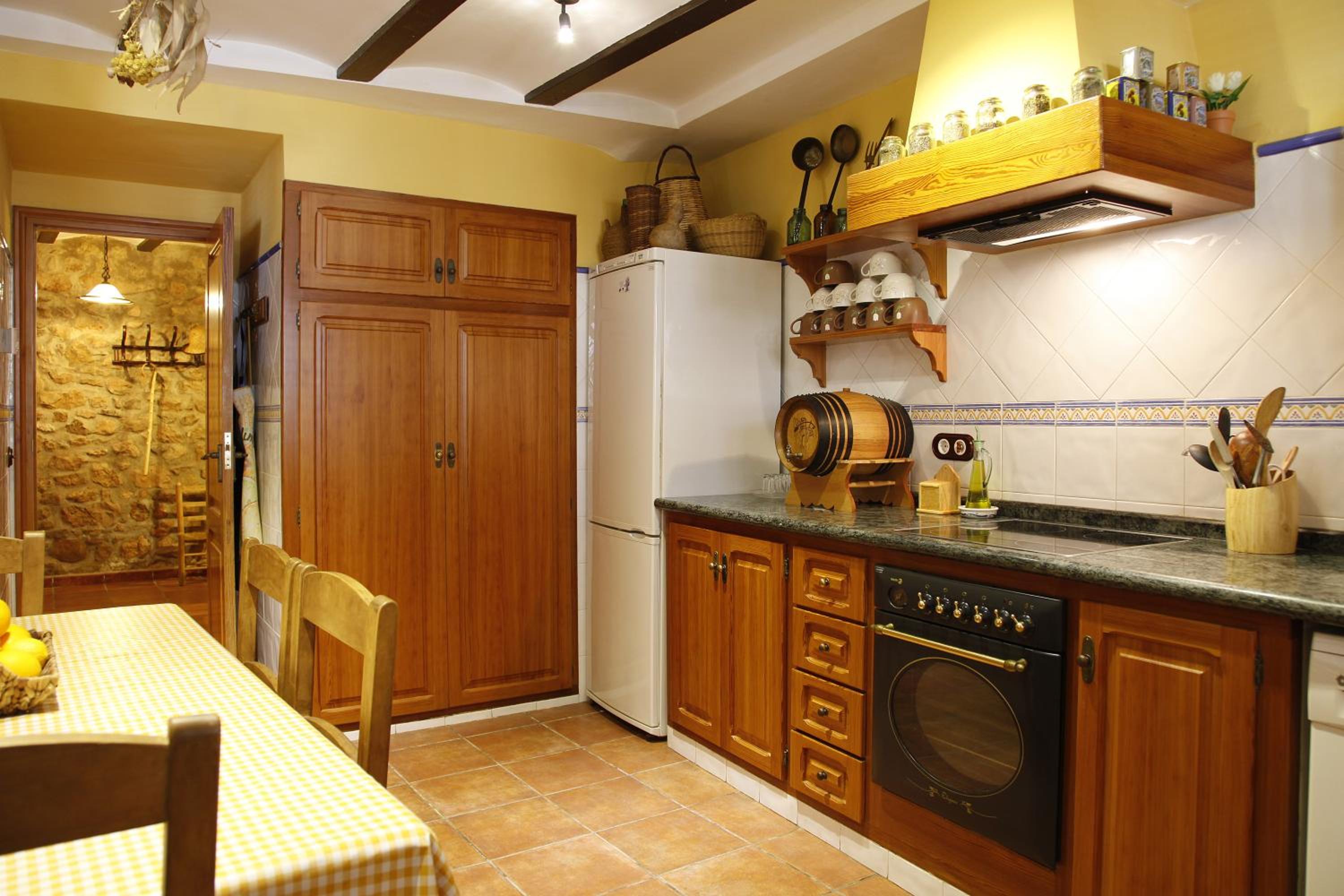 Casa rural con terraza en Cabanes - Mar y montaña - Ideal para grupos y familias