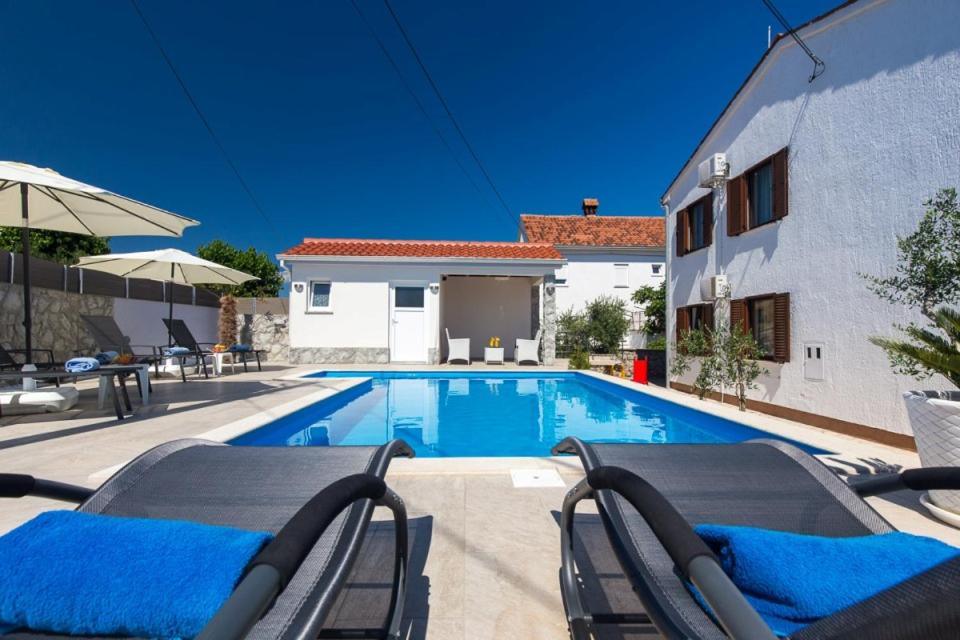 ADRIA-Holiday House with a private pool in Krk view 2