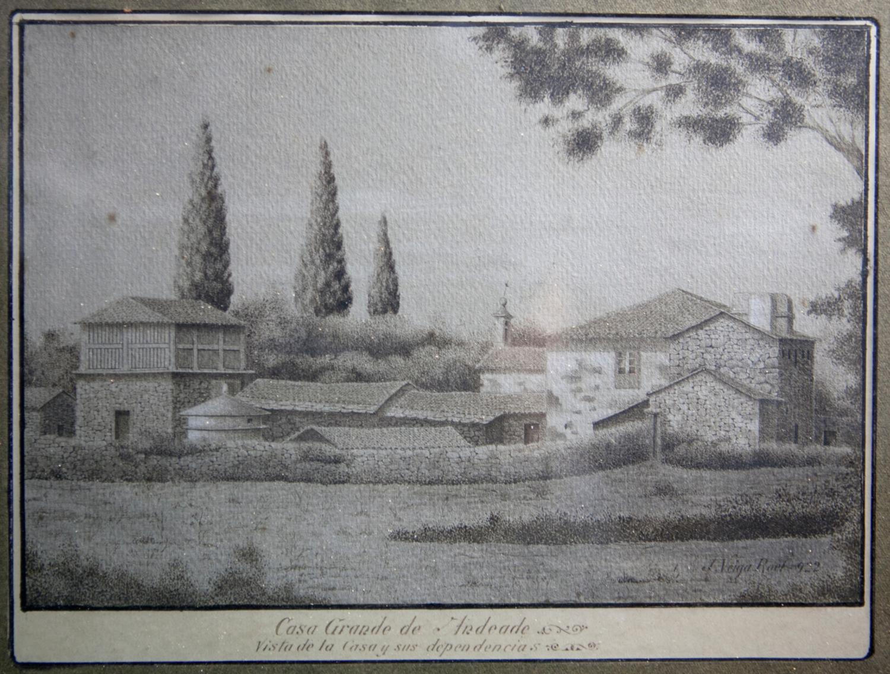 Pazo de Andeade view 2