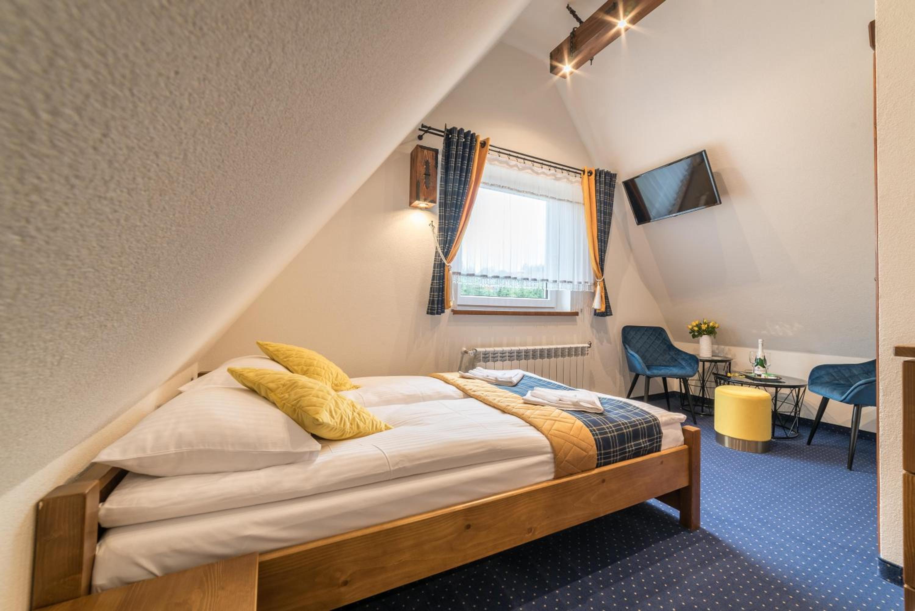 Gościniec Grandel domek z balią z jacuzzi i sauną