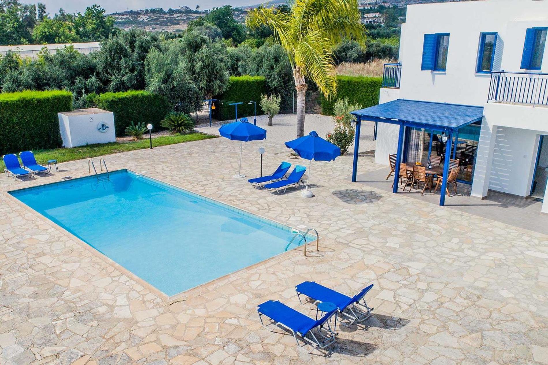 Villa Ino with private swimming pool at Coral bay