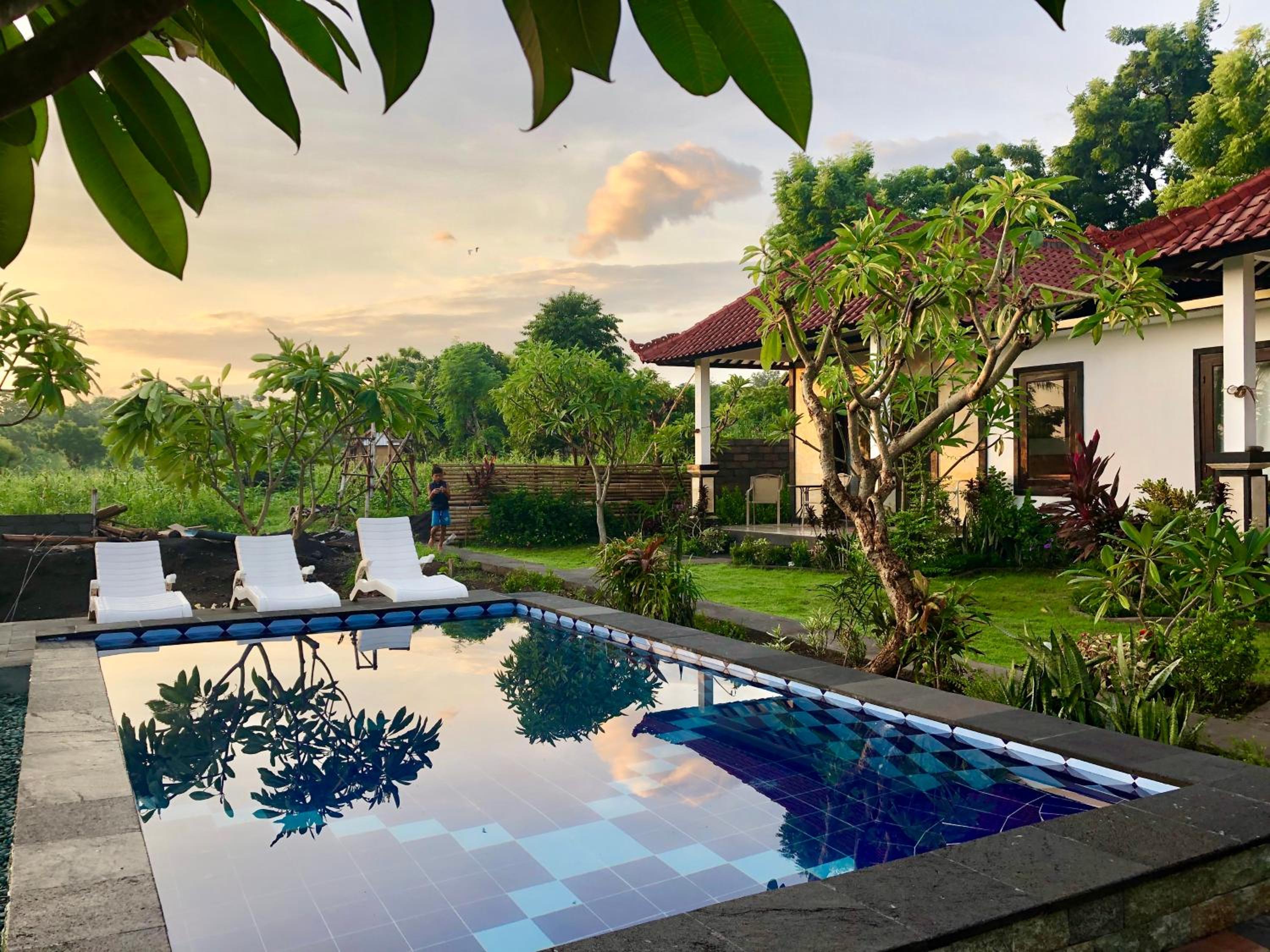 Wonder Dive Bali Tulamben Villa's view 2