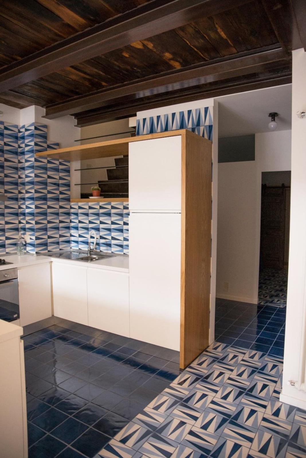 Blu Marina en Vietri — kitchen