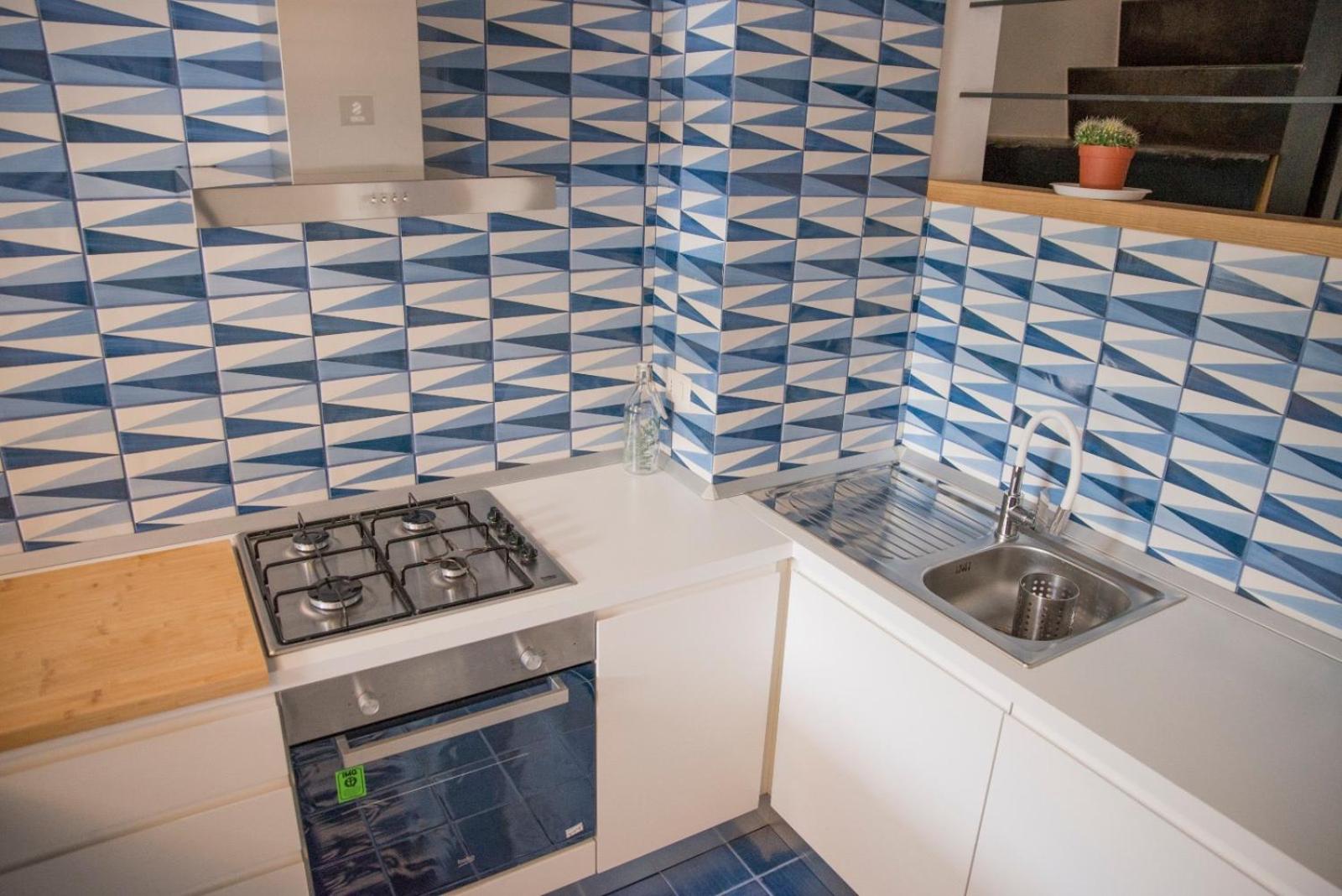 Blu Marina en Vietri — kitchen