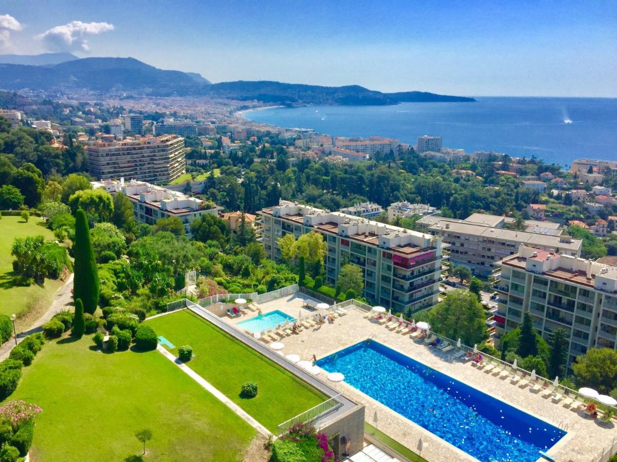Appartement 2 pièces vue mer à Nice Fabron les Constellations Piscine 10mn promenade des Anglais photo 1
