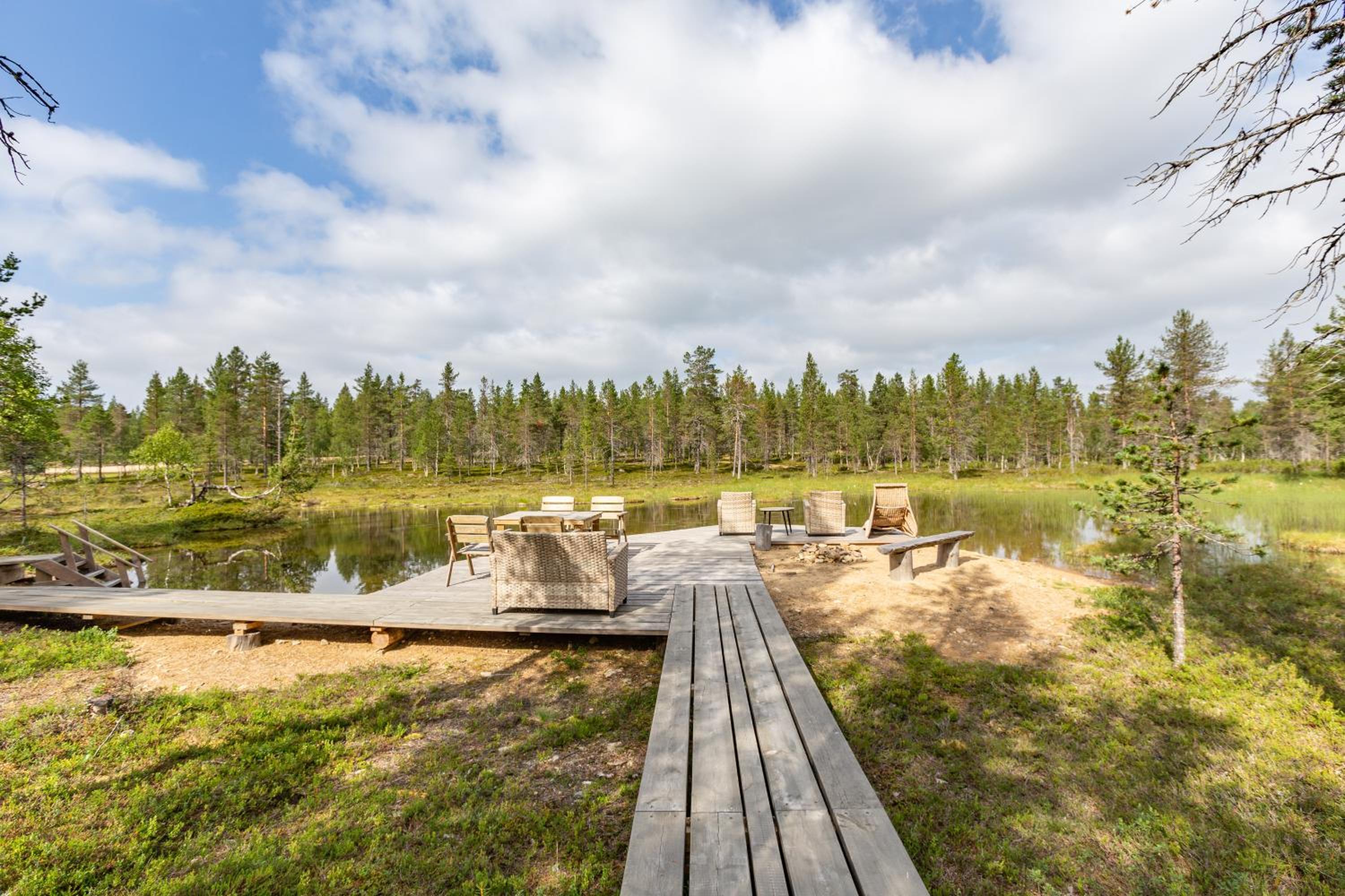 Kuukkeli Log Houses Villa Aurora 