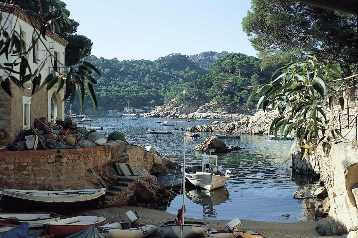 Europe tents camping Begur view 2