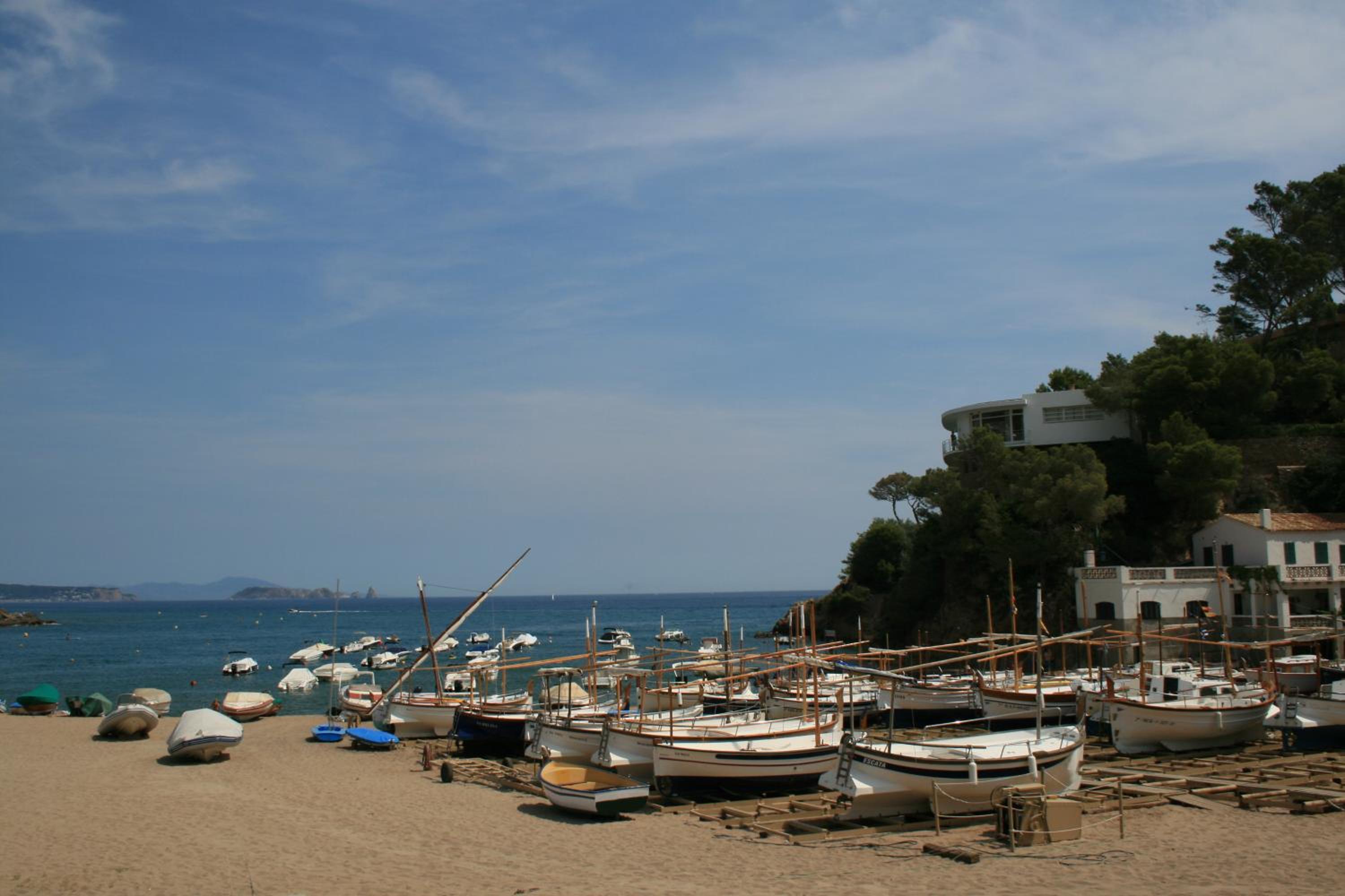 Europe tents camping Begur view 4