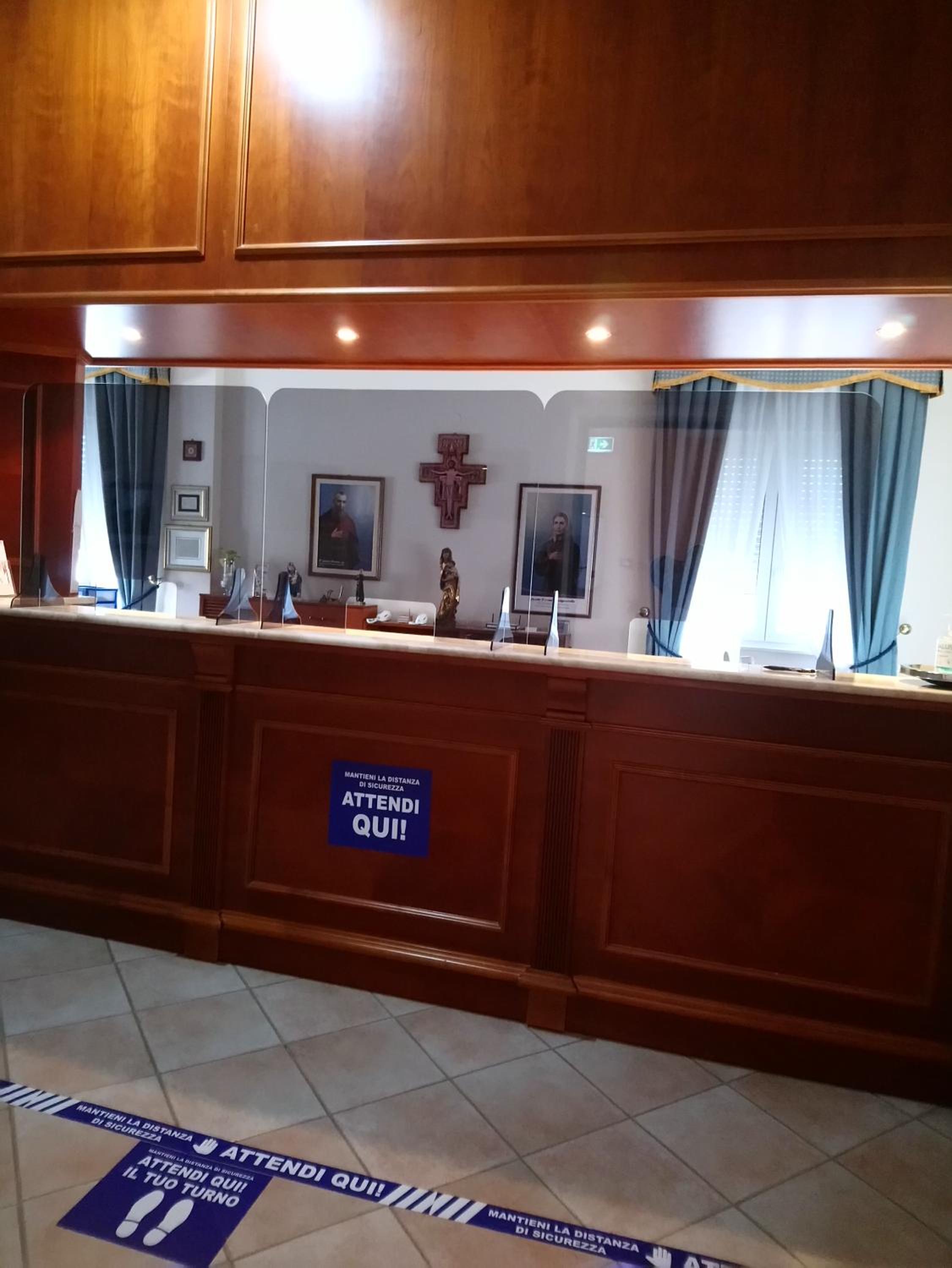 hotel reception