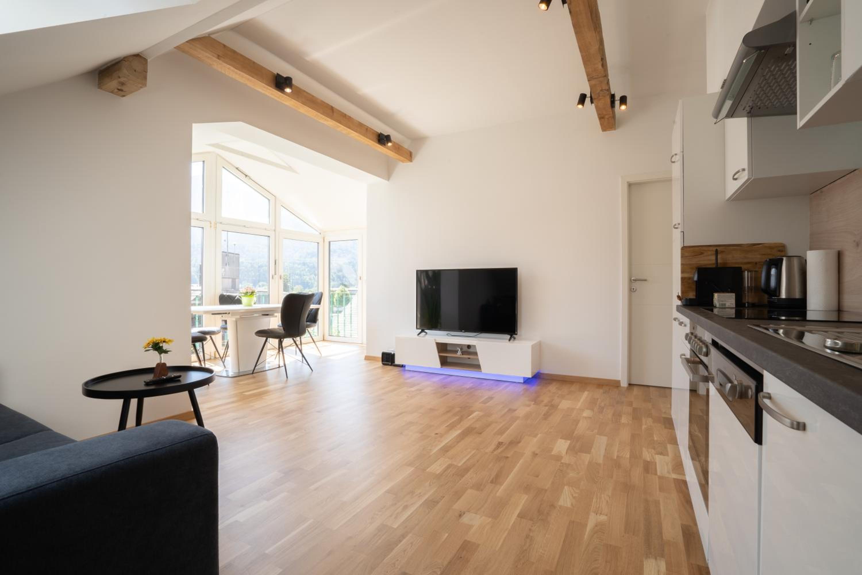 Moderne Ferienwohnung mit Bergblick