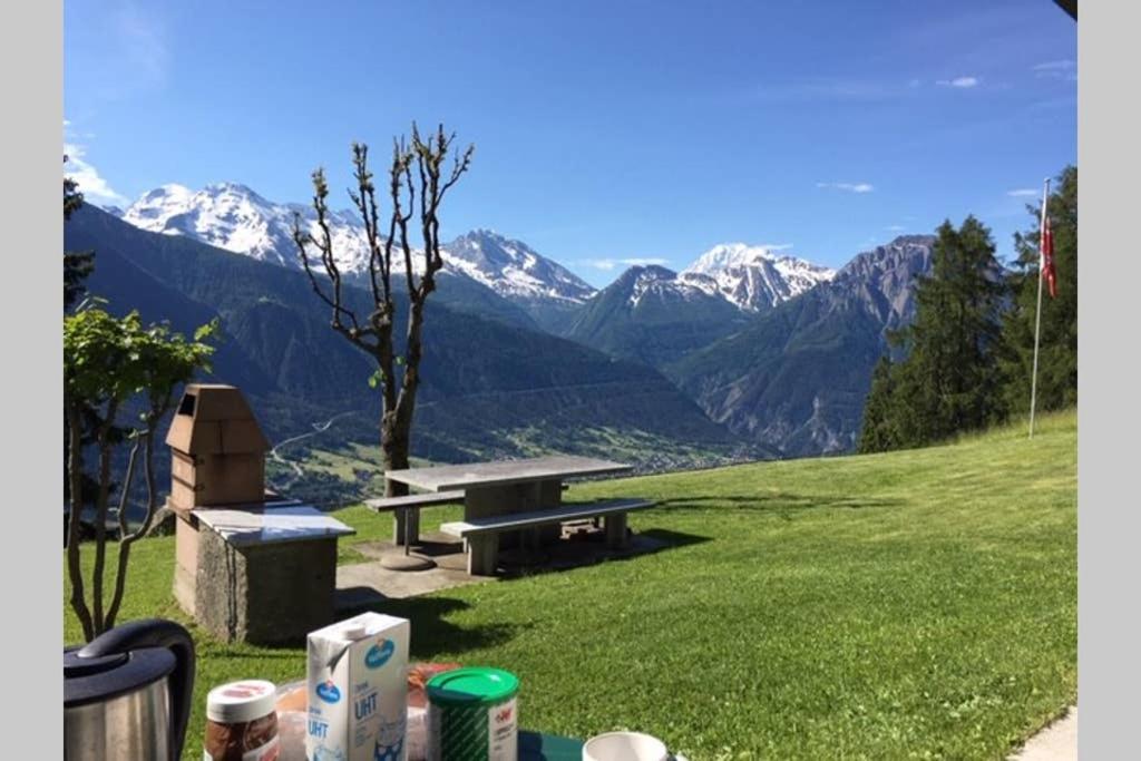 Idyllisches Chalet inmitten der Walliser Bergwelt